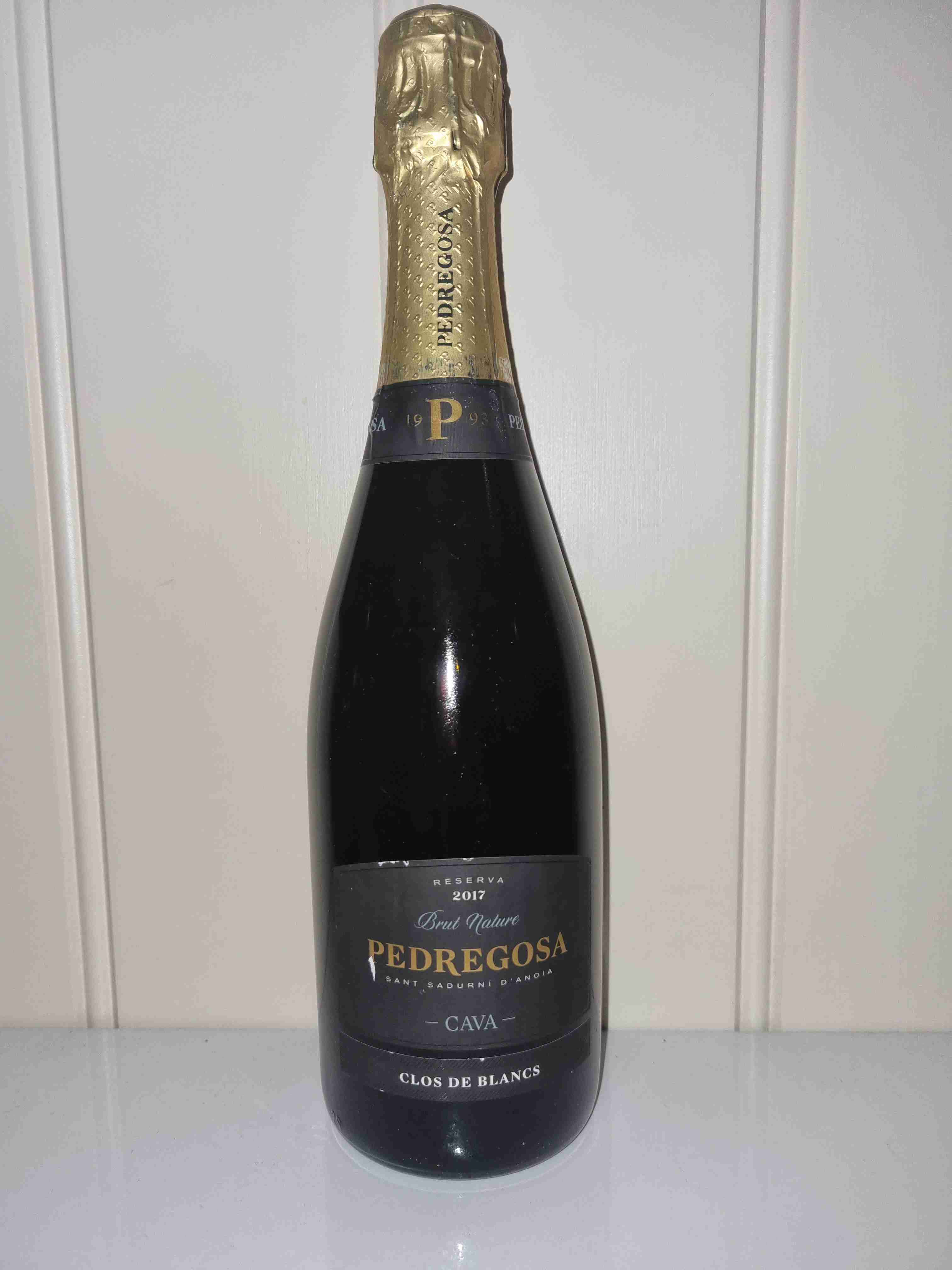 Pedregosa Cava Reserva Clos de Blancs Brut Nature 2017