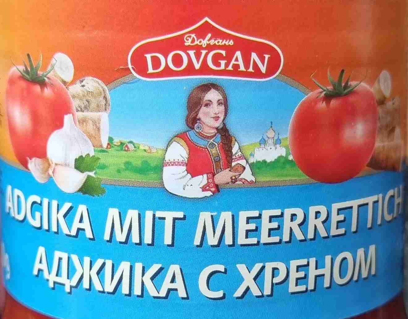 Adgika mit Meerrettich