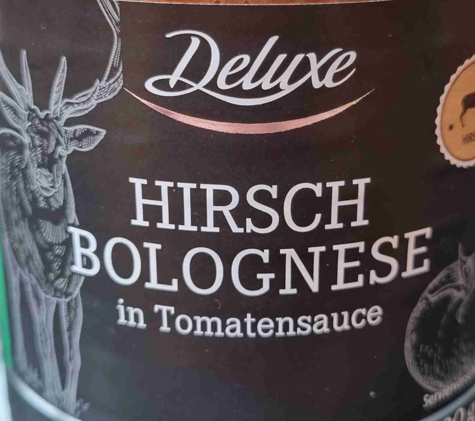 Hirsch Bolognese in Tomatensauce