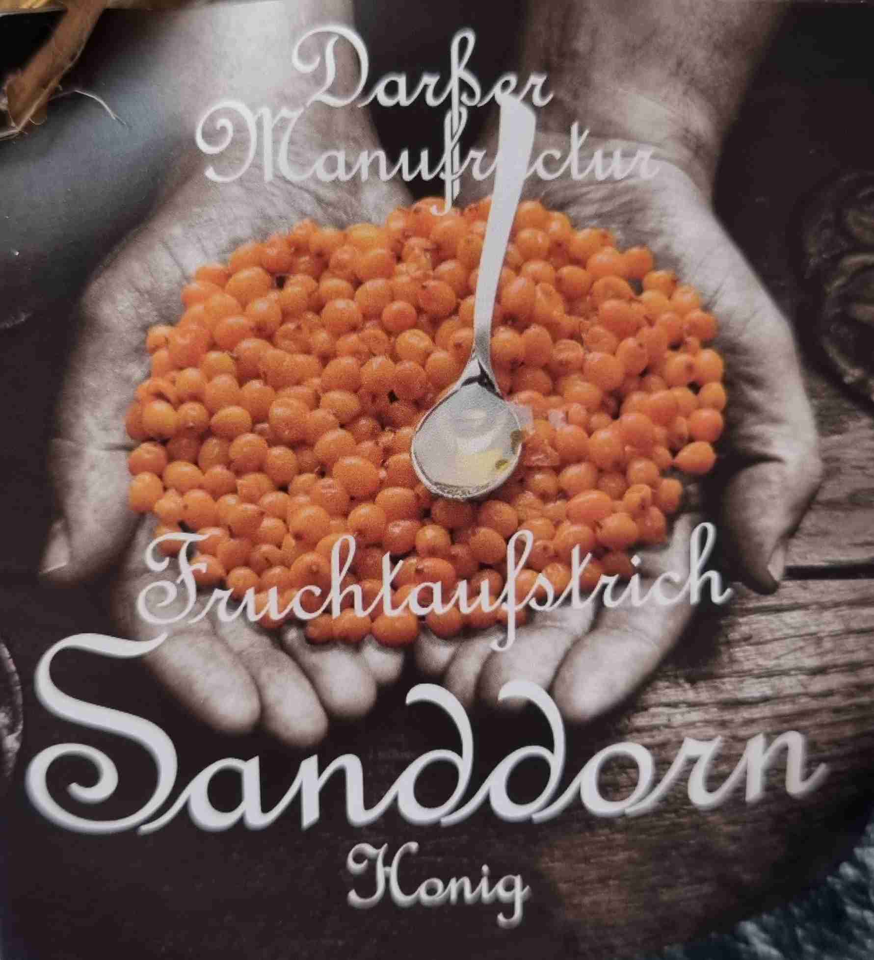 Fruchtaufstrich Sanddorn Honig