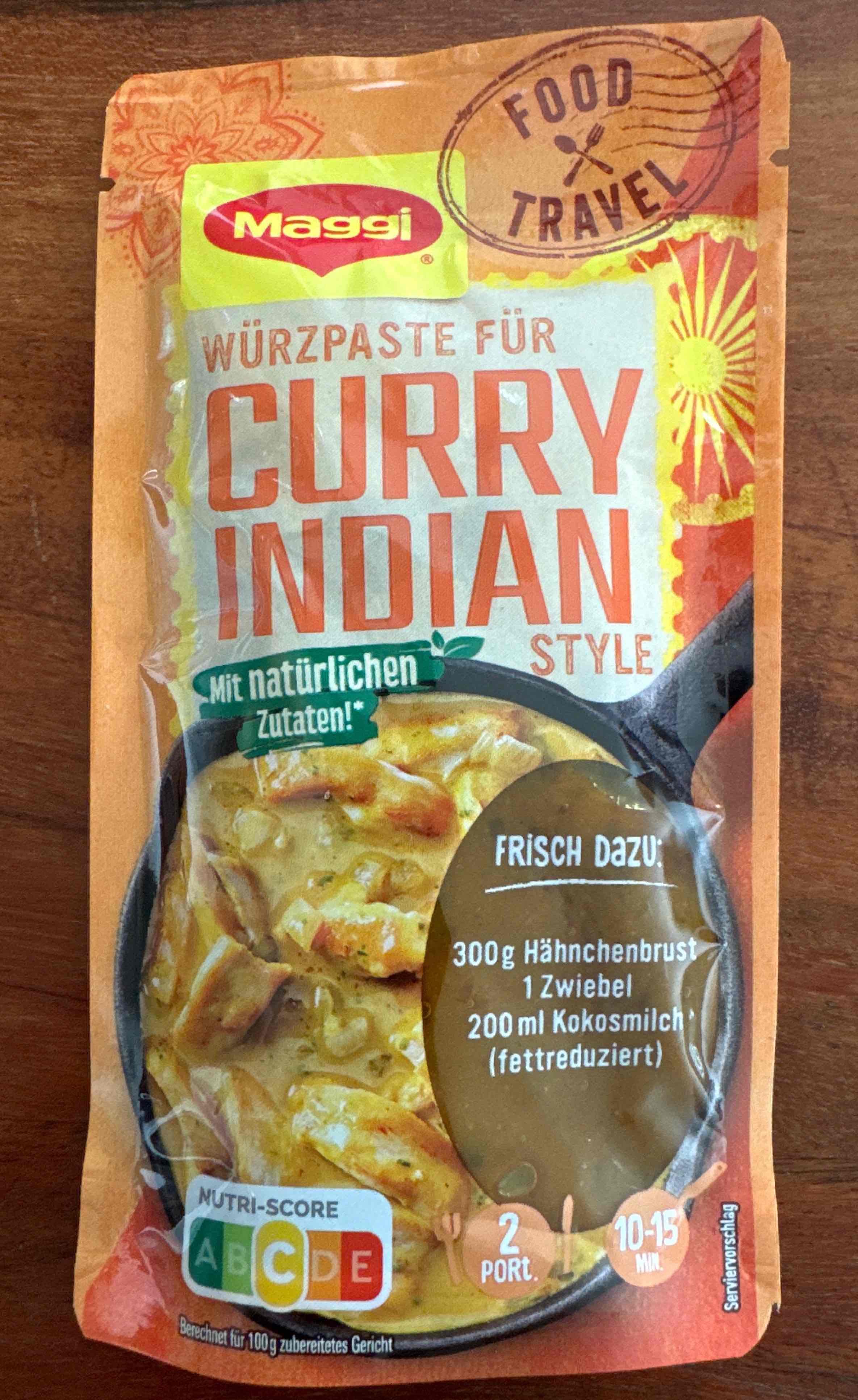 Maggi Würzpaste Curry Indian
