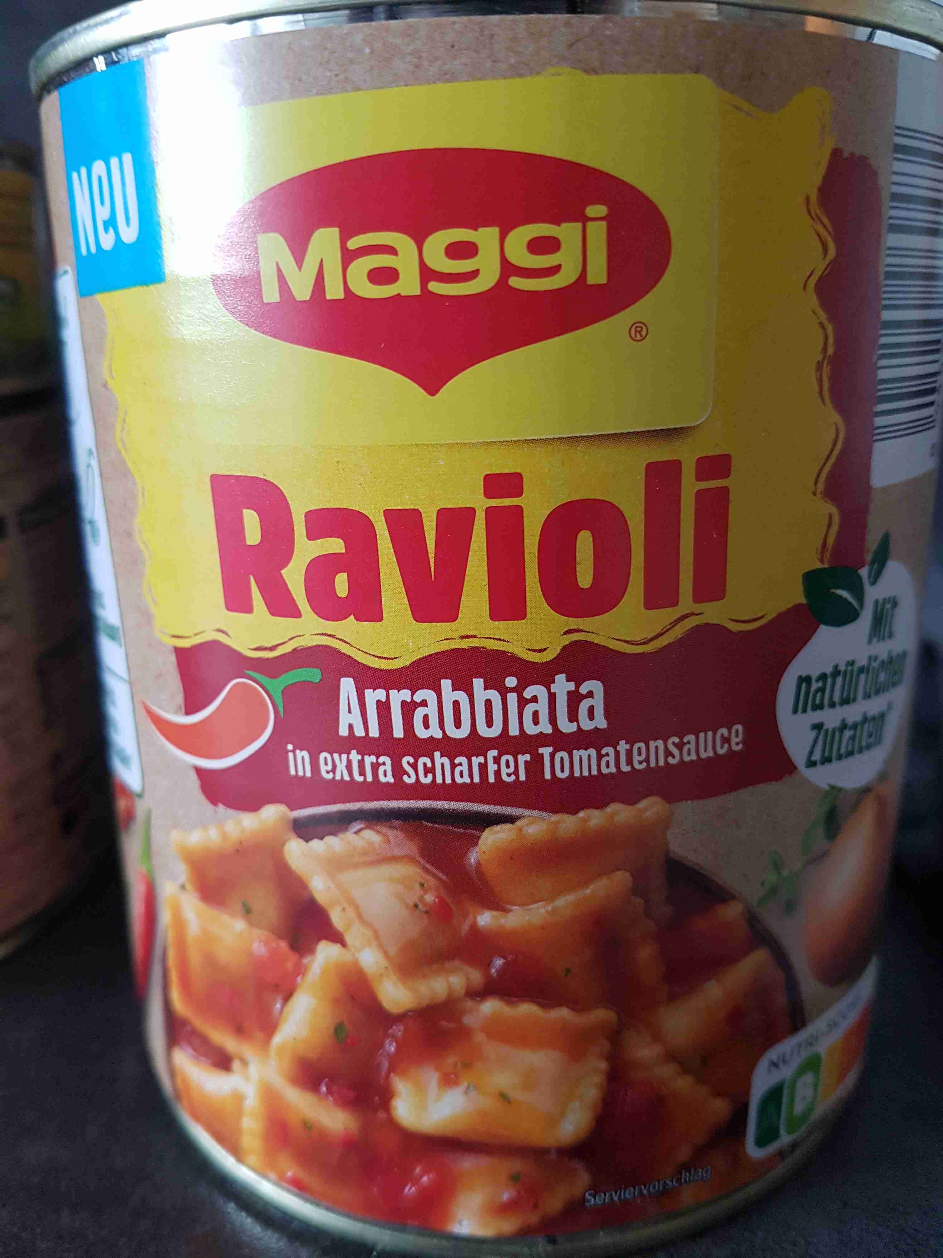 Ravioli Arrabbiata