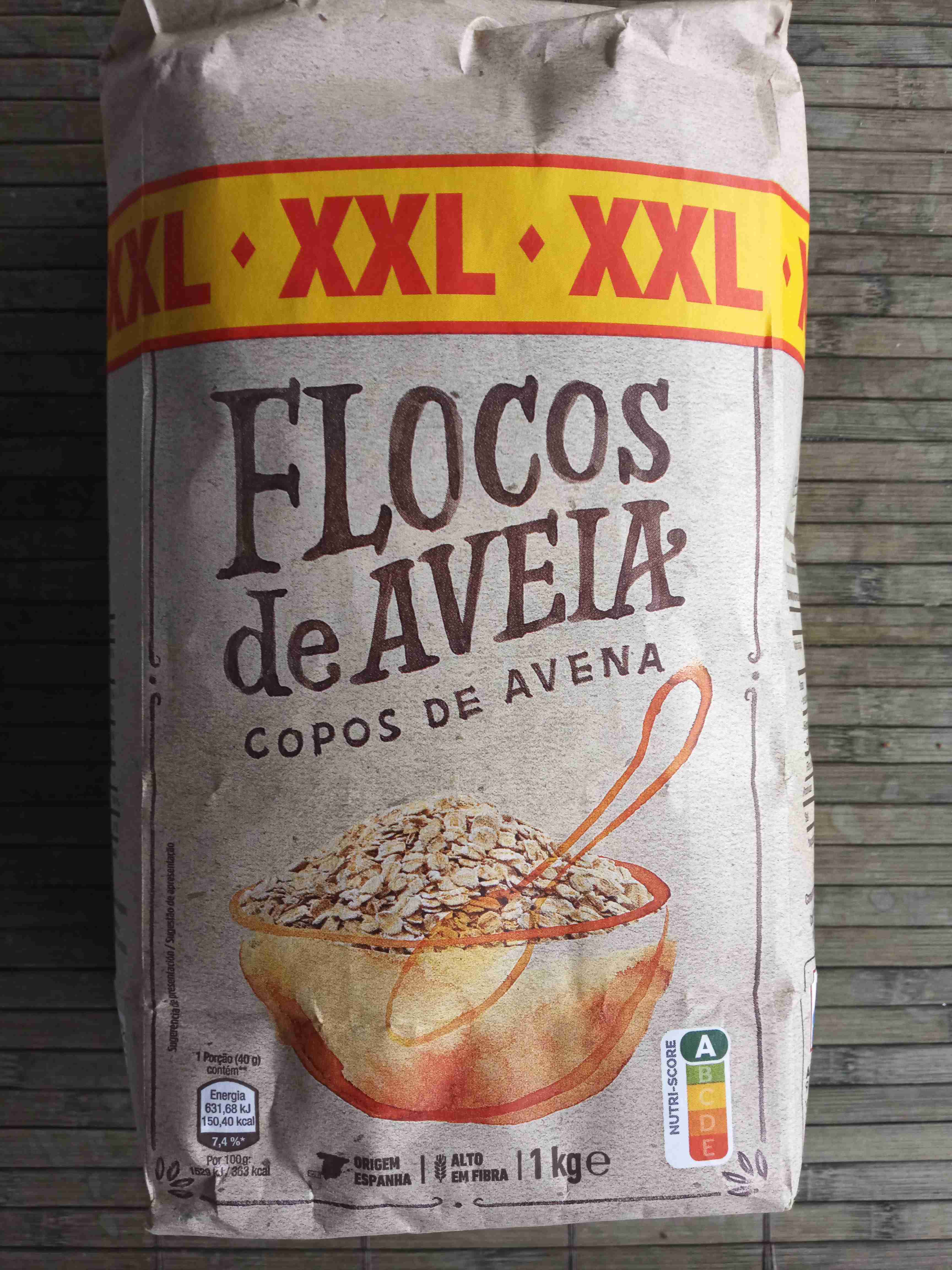 Flocos de Aveia / Vollkorn Haferflocken 
