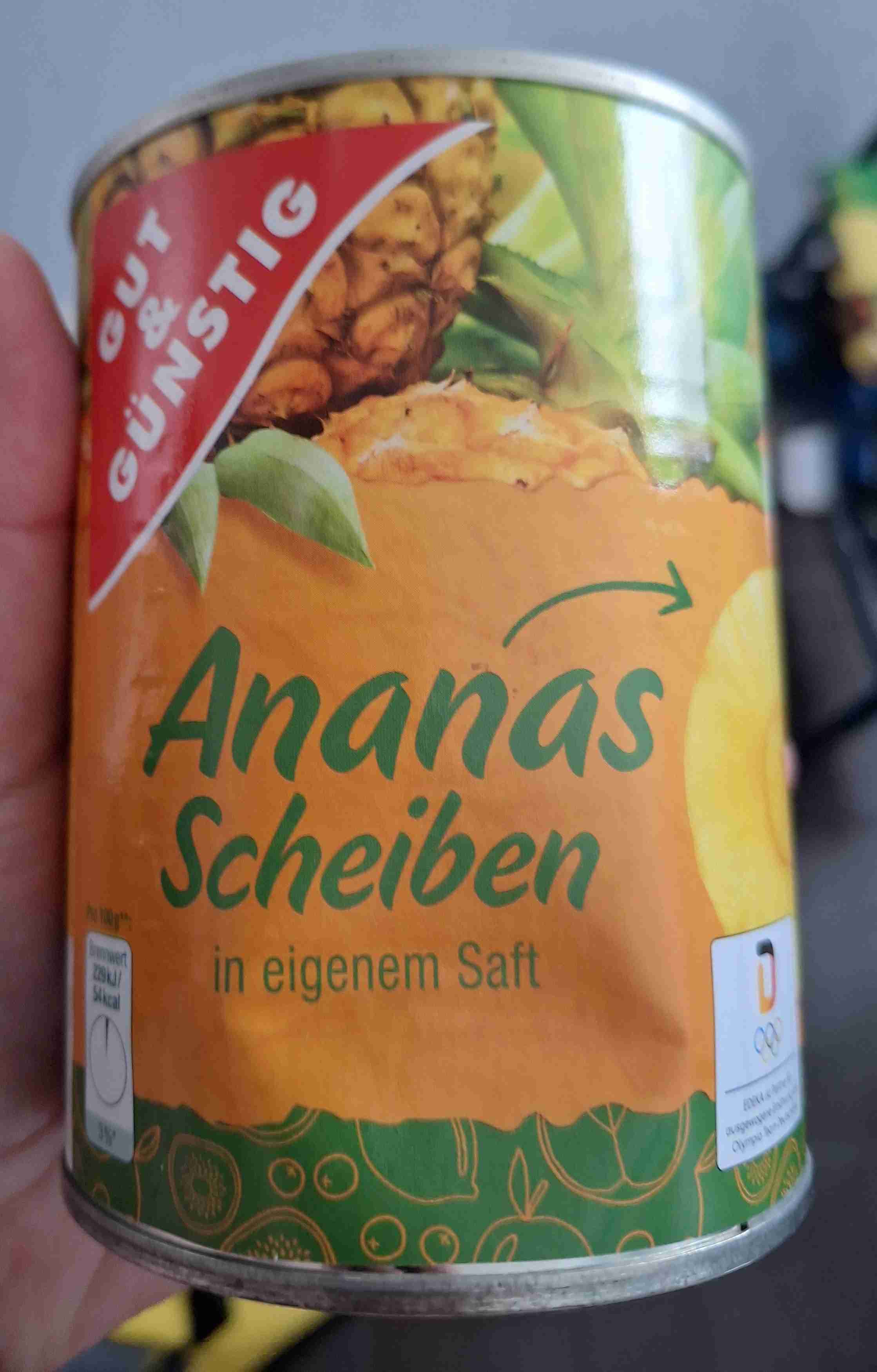 Ananas Scheiben