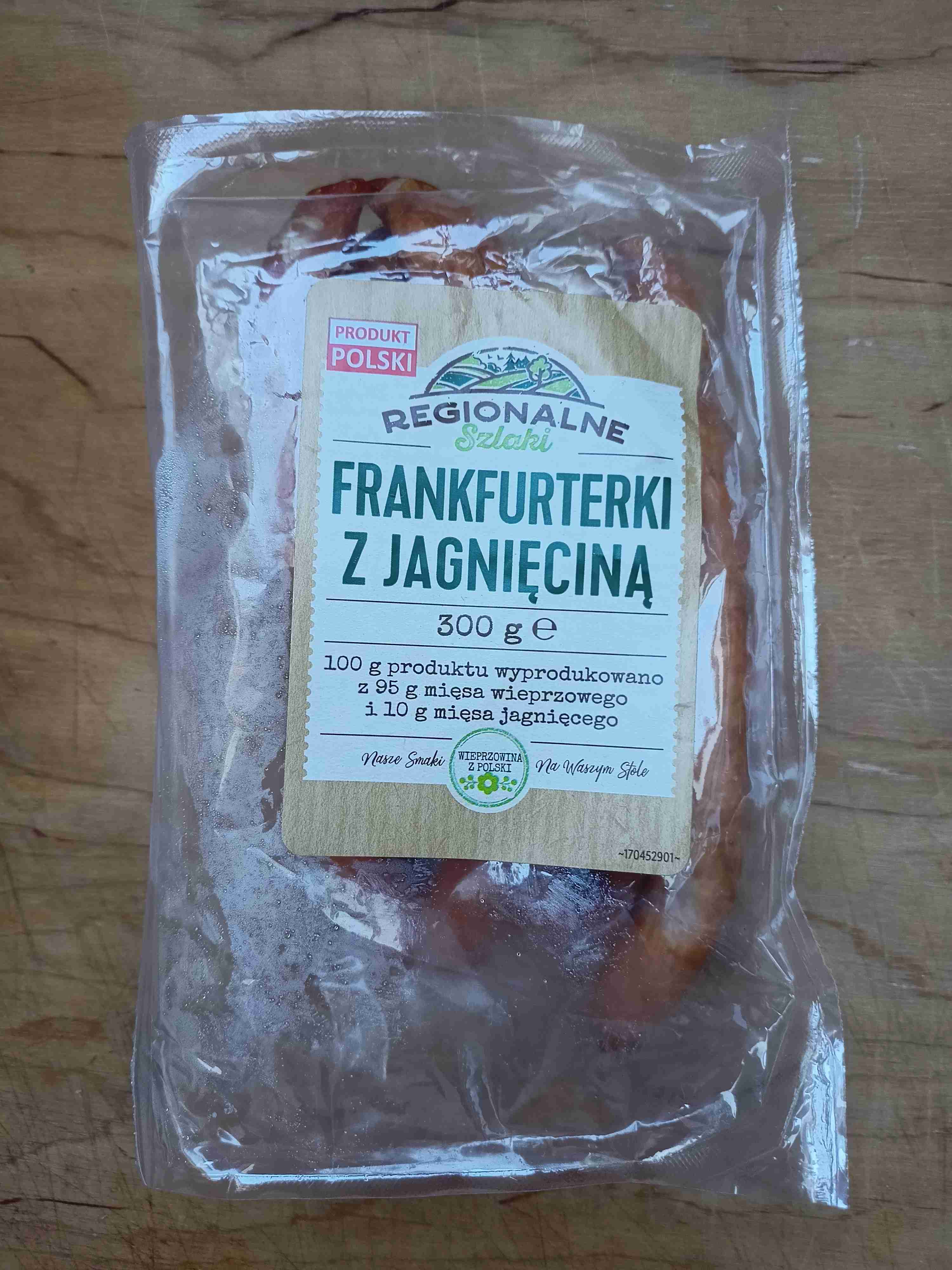 Frankfurterki z jagnięciną