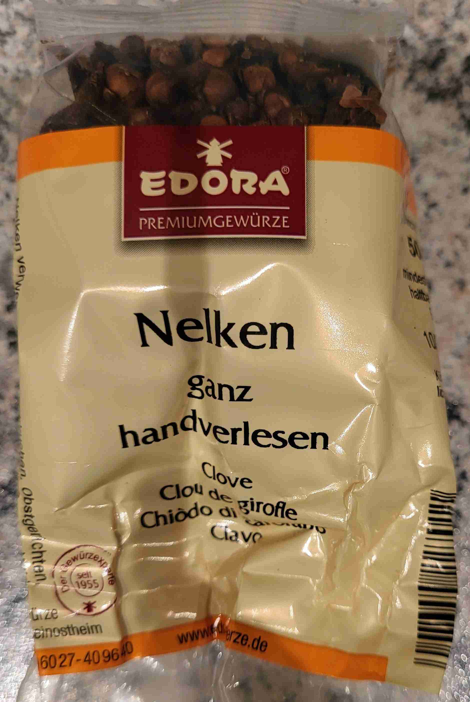 Nelken ganz handverlesen