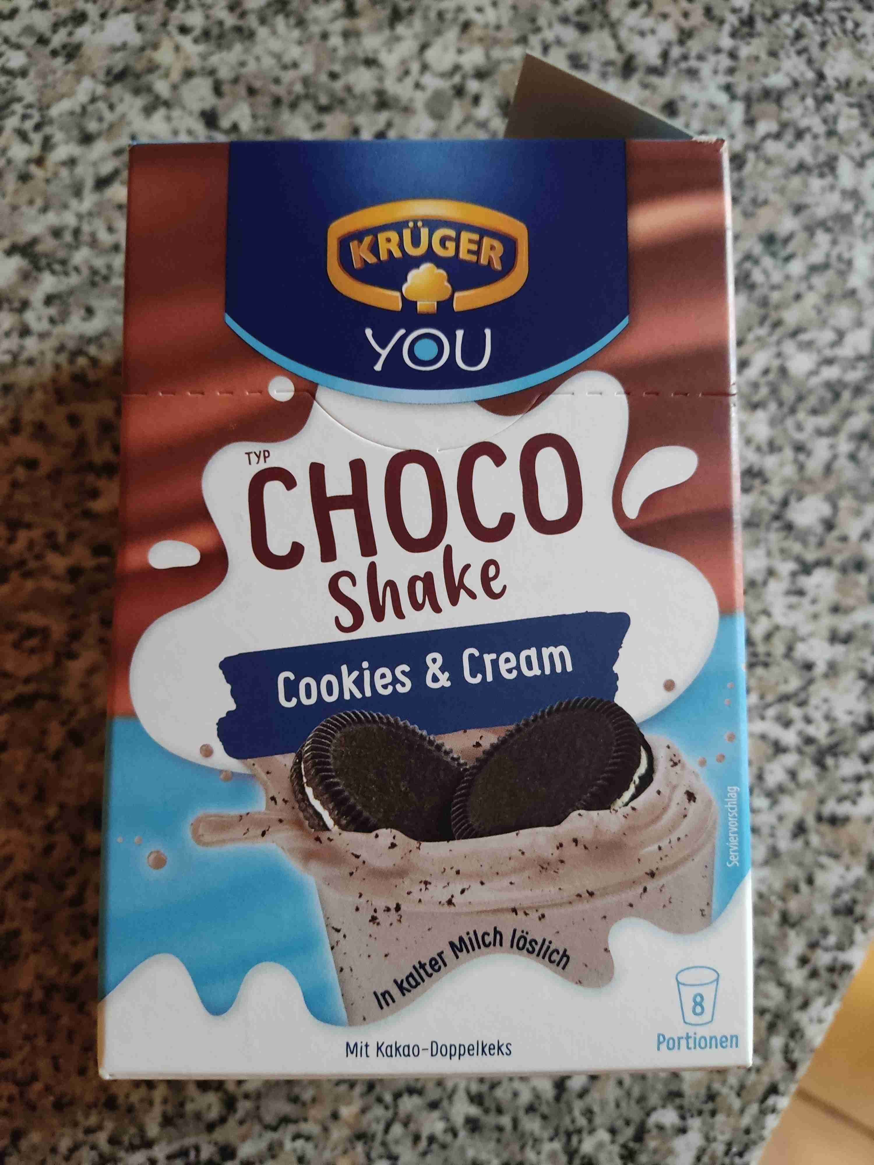 Choco Shake Cookies & Cream
