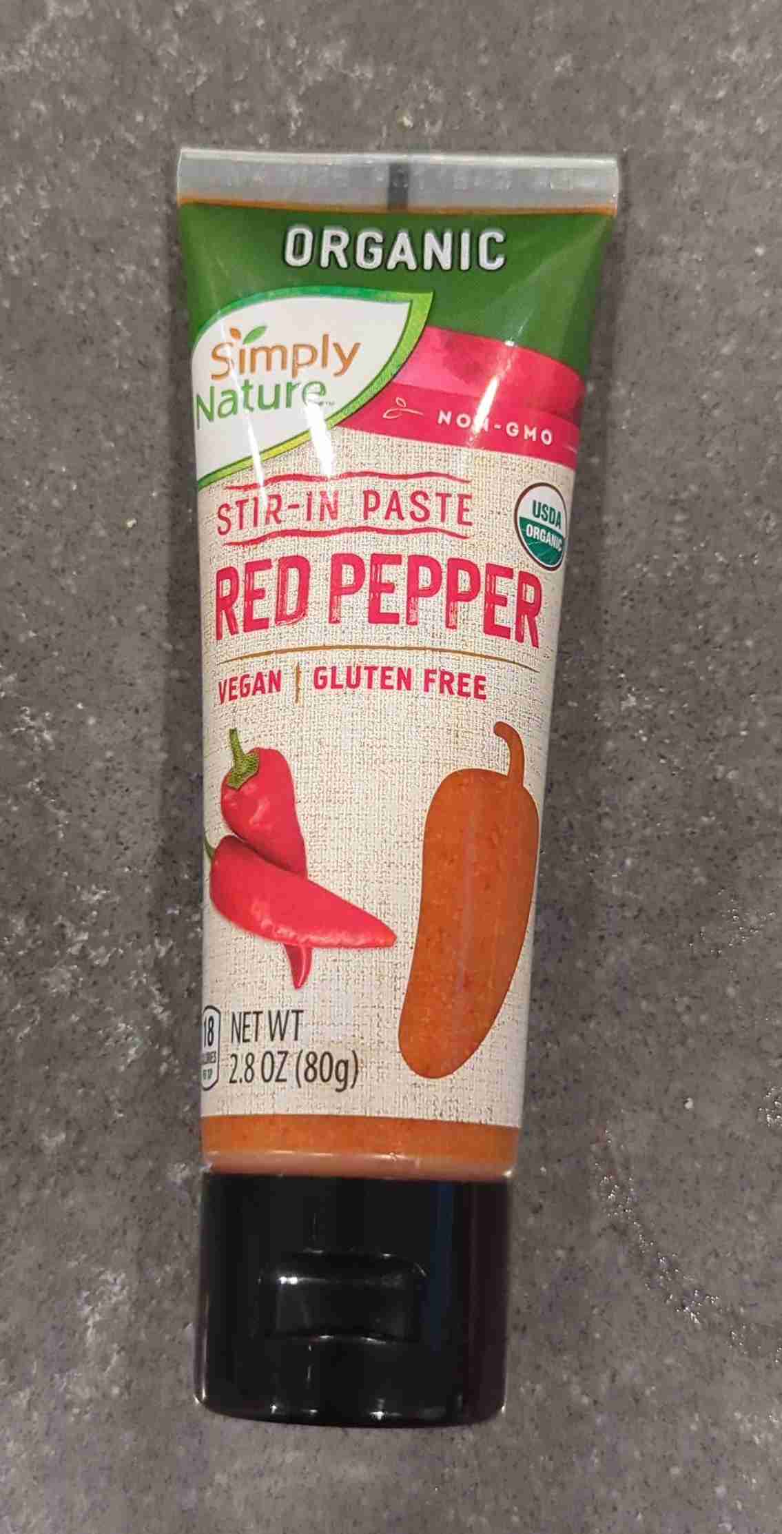 Simply Nature Organic Stir-In Paste Red Pepper