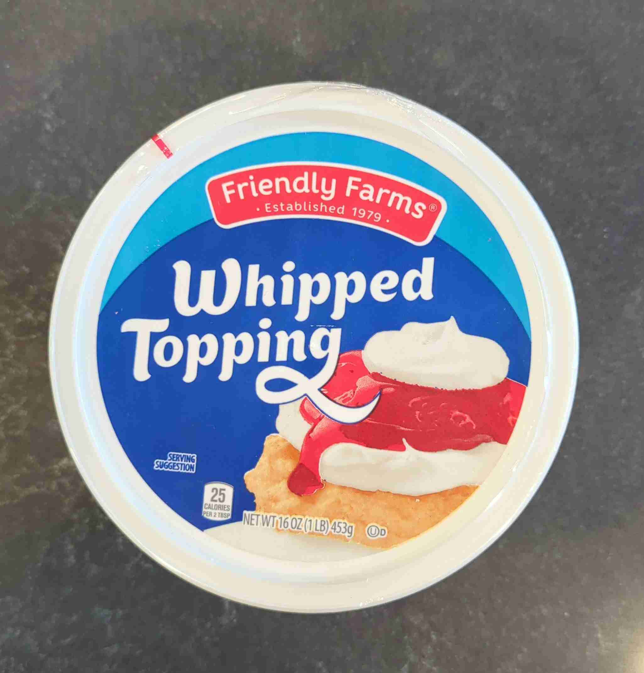Friendly Farms Whipped Topping