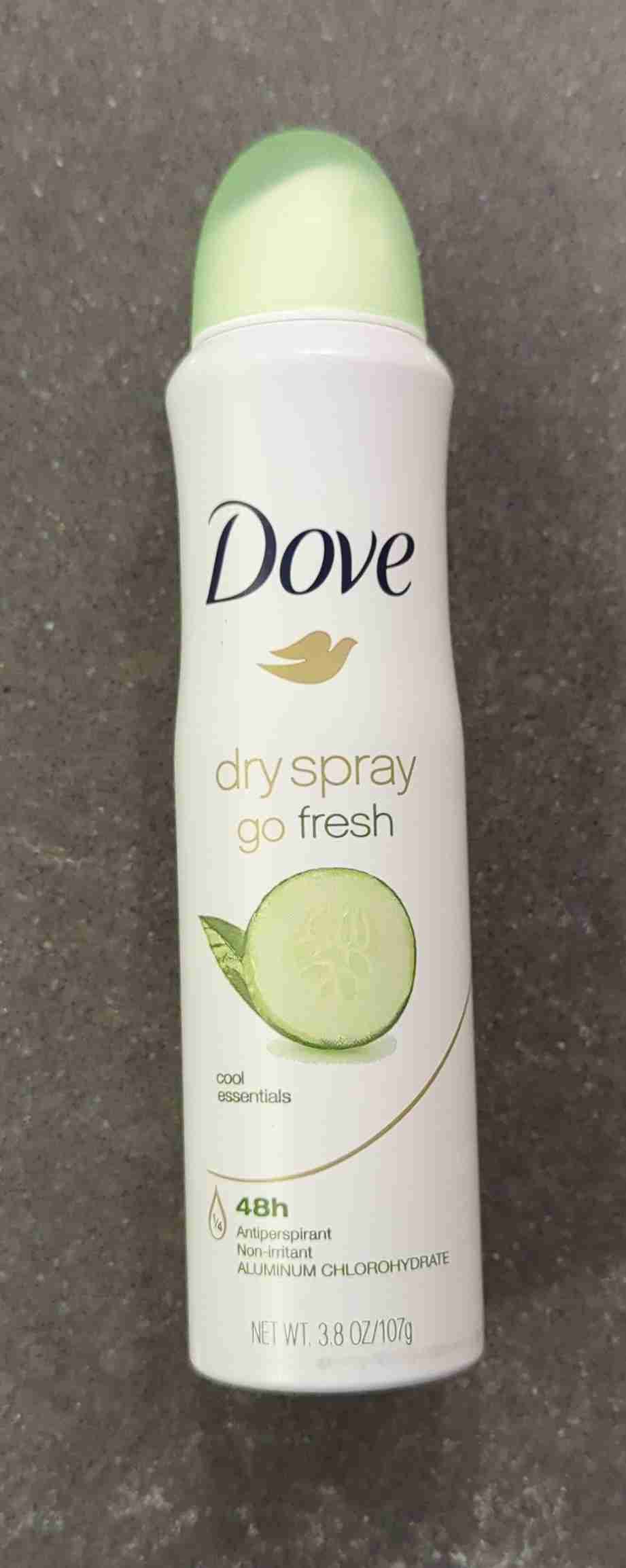 Dove Dry Spray Antiperspirant Go Fresh