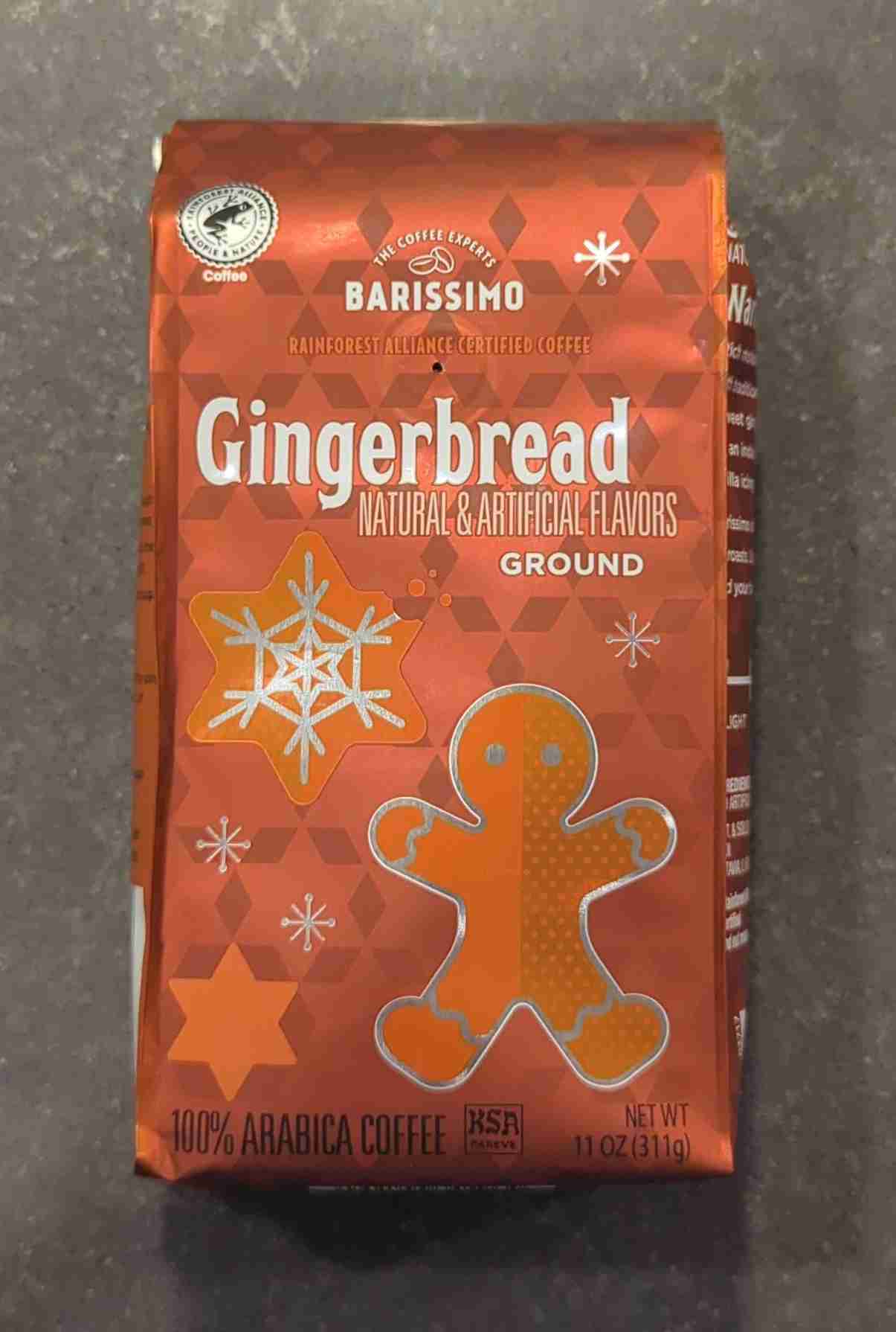 Barissimo Coffee Gingerbread