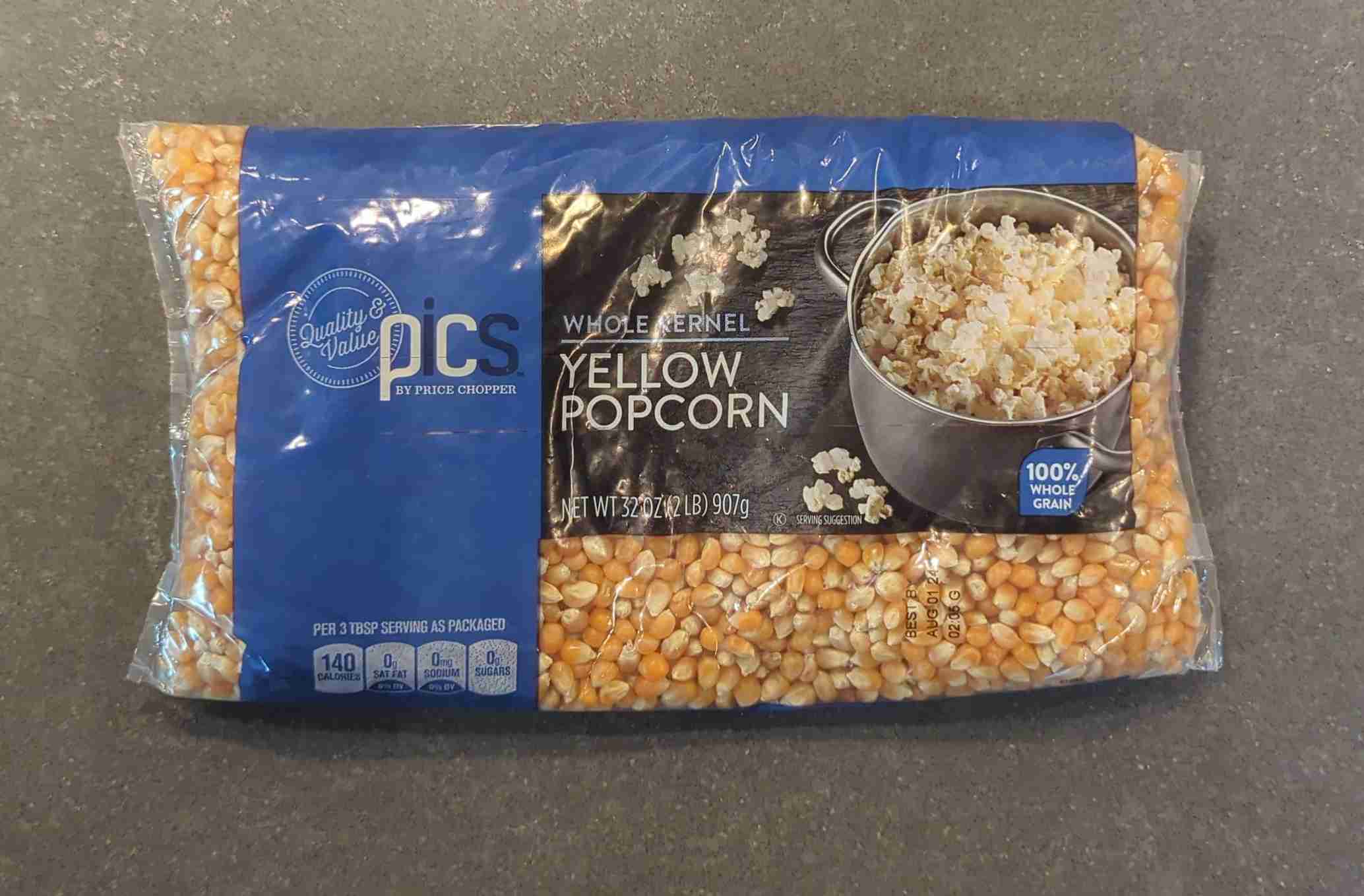 PICs Whole Kernel Yellow Popcorn