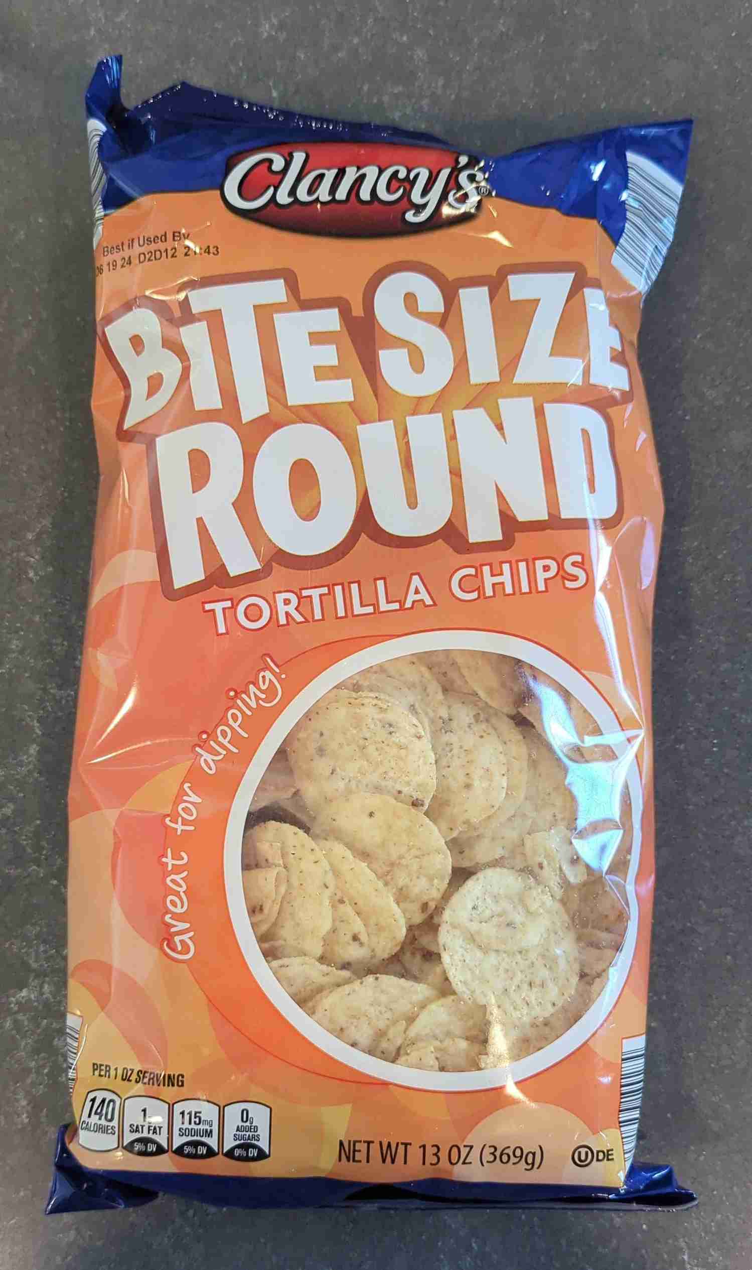 Clancy's Bite Size Round Tortilla Chips