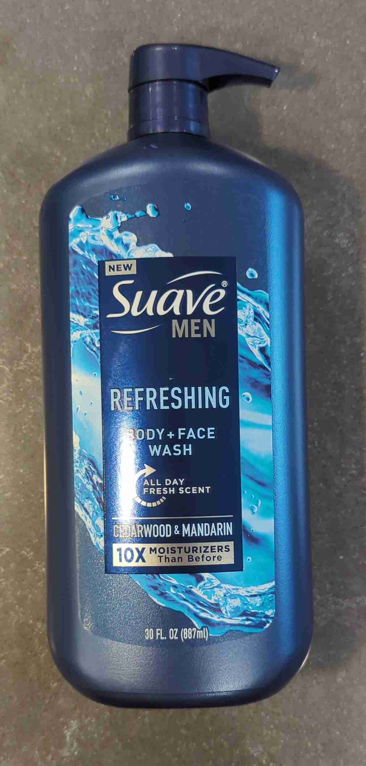 Suave Men Refreshing Body Wash Cedarwood & Mandarin