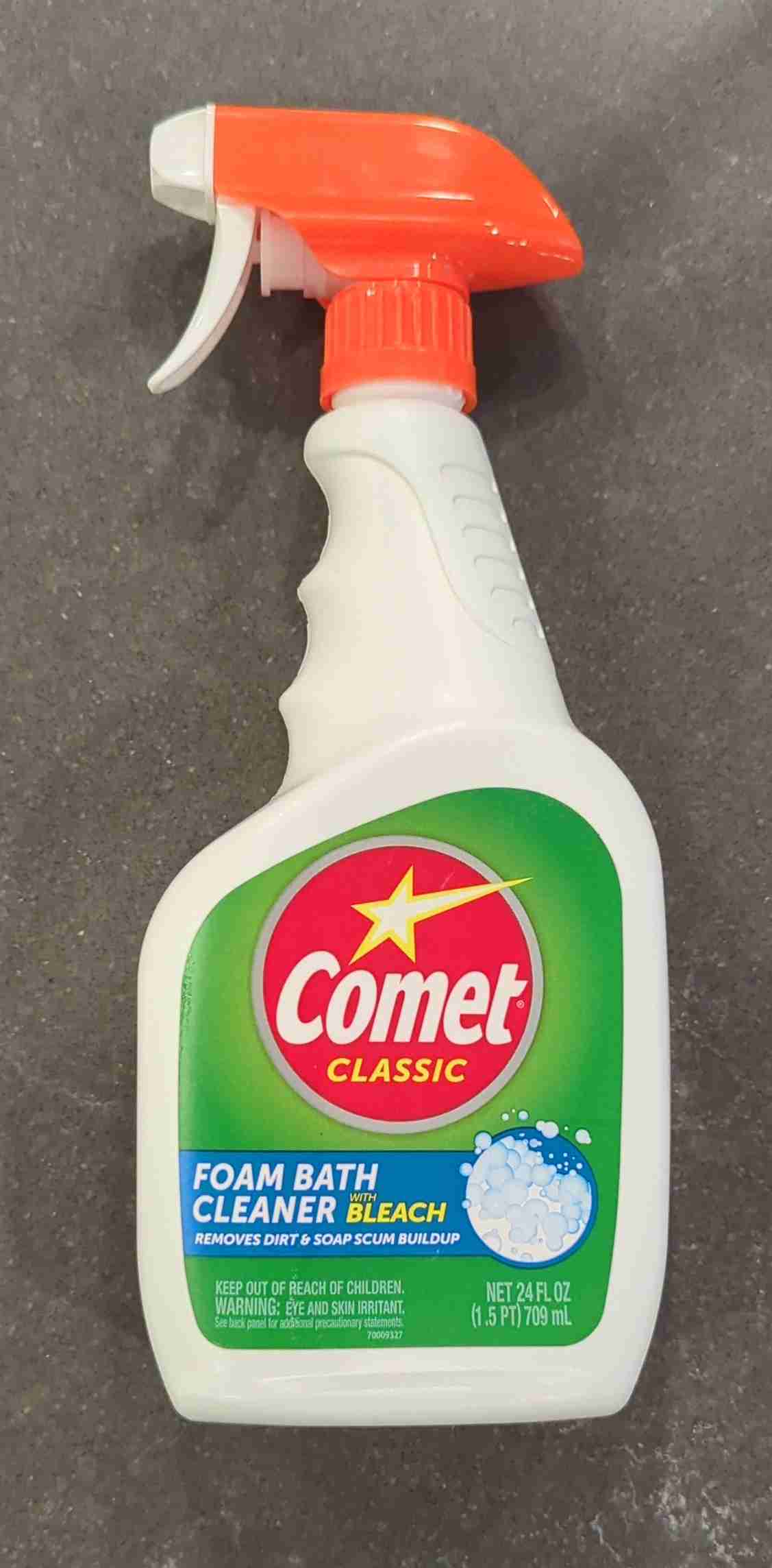 Foam Bath Cleaner With Bleach