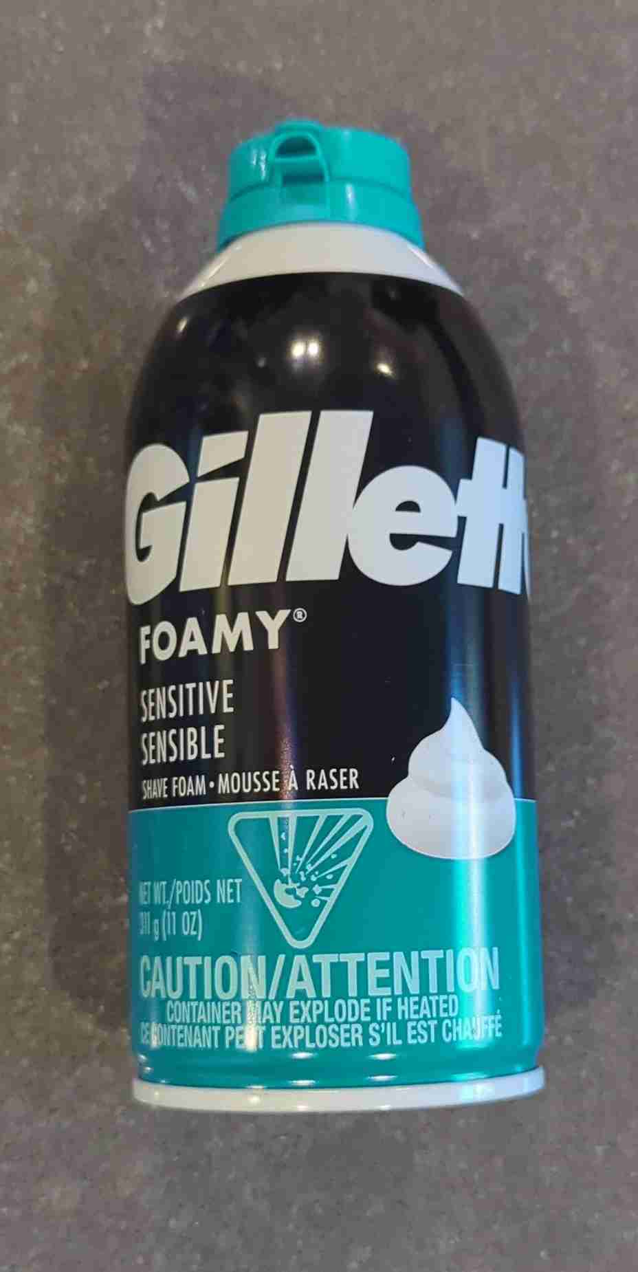 Gillette Foamy Sensitive Shave Foam