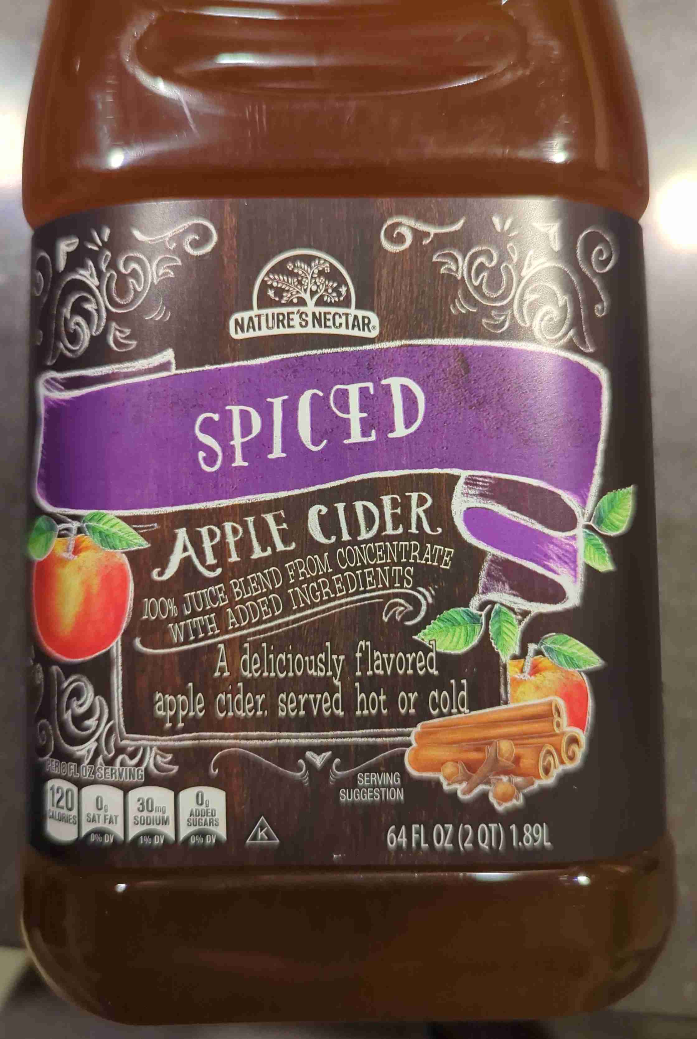 Nature's Nectar Spiced Apple Cider