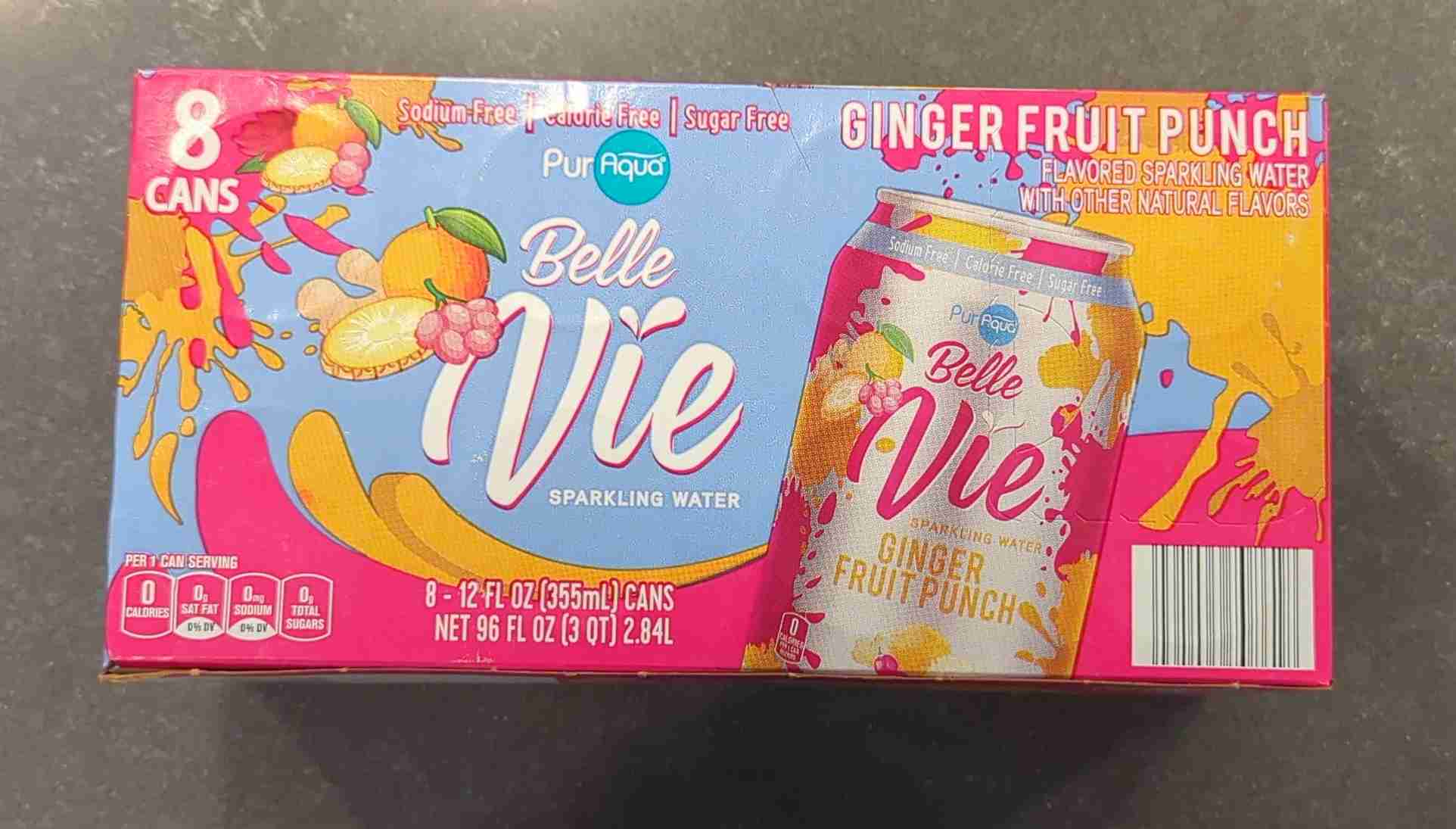 PurAqua Ginger Fruit Punch Sparkling Water