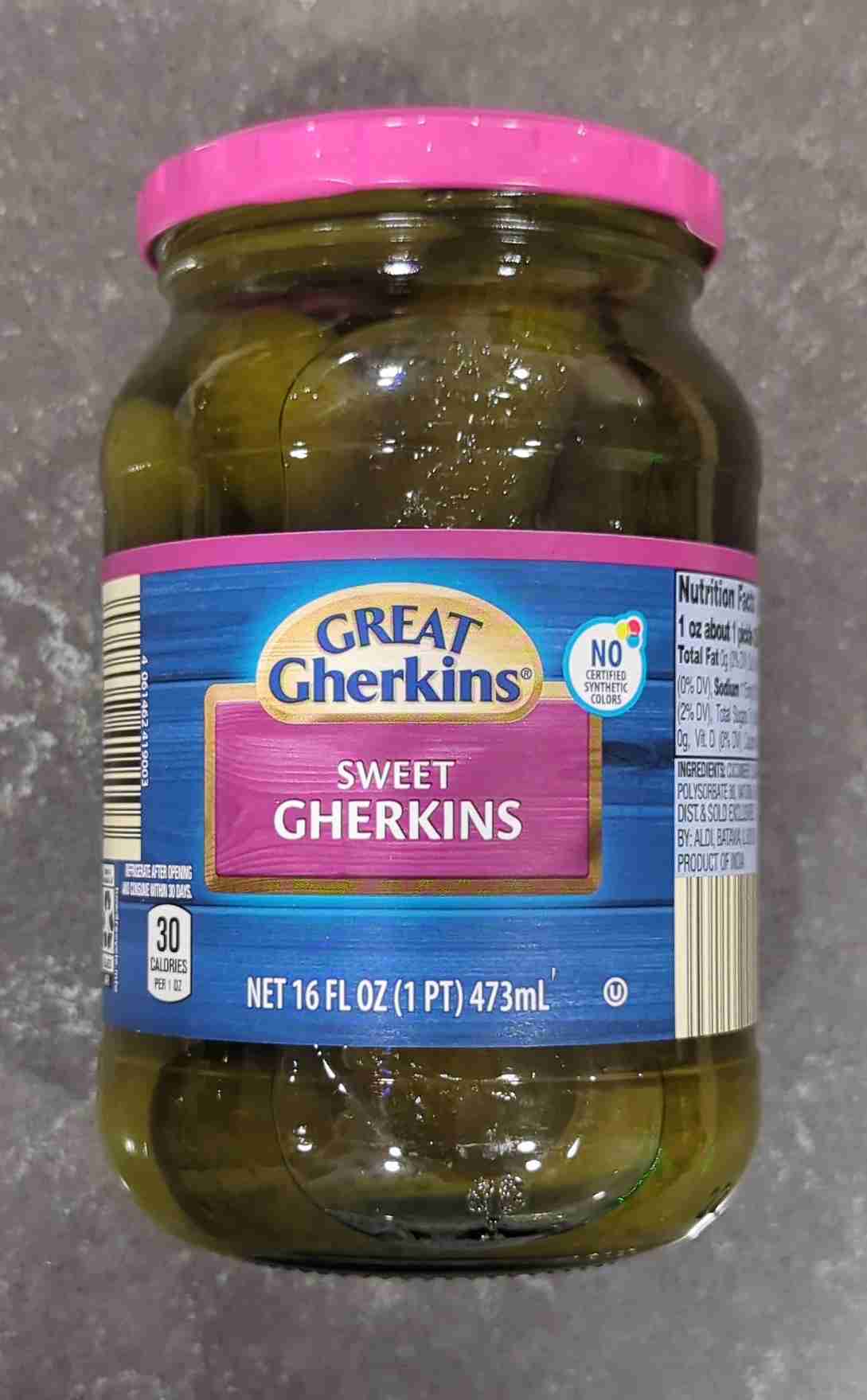 Sweet Gherkins