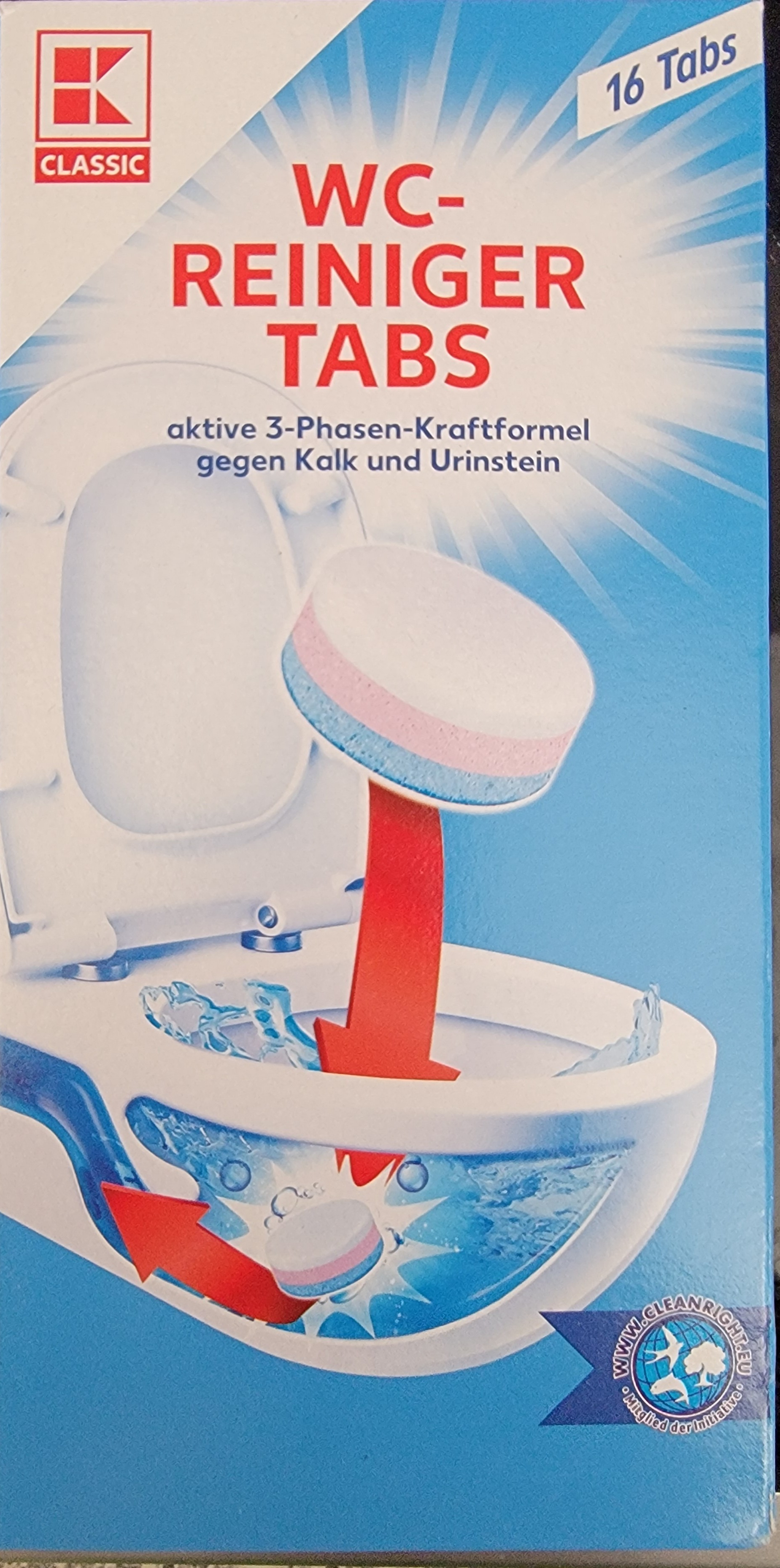 WC Reiniger Tabs