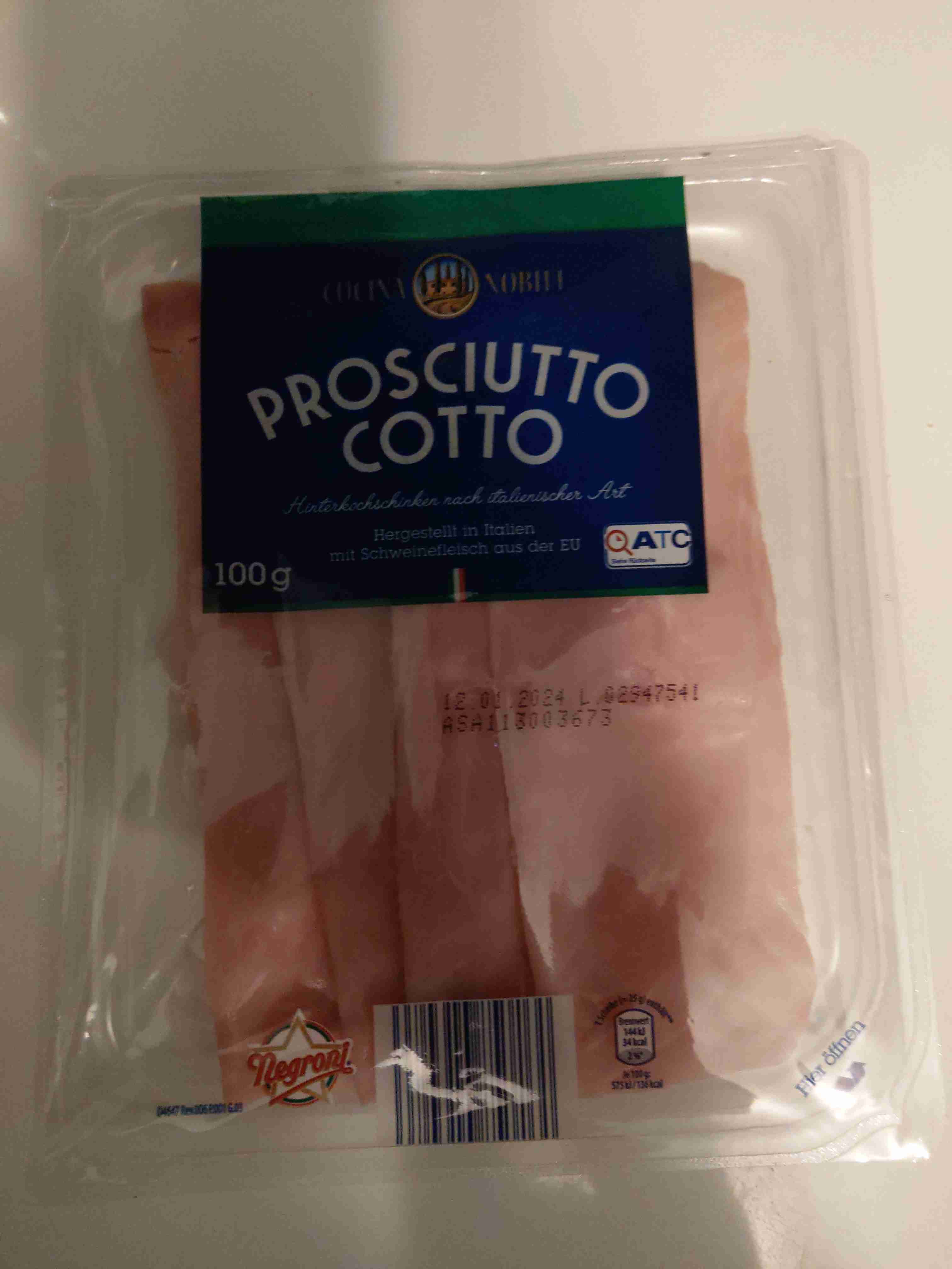 Prosciutto Cotto