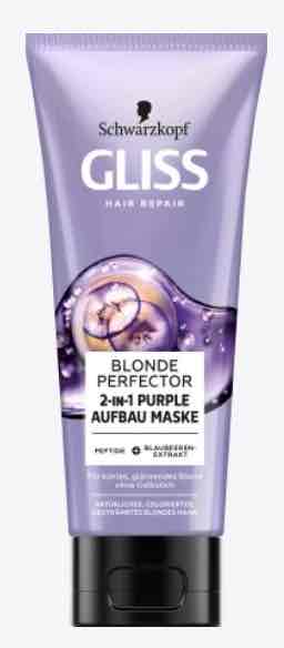 Blonde Perfector Aufbau Maske