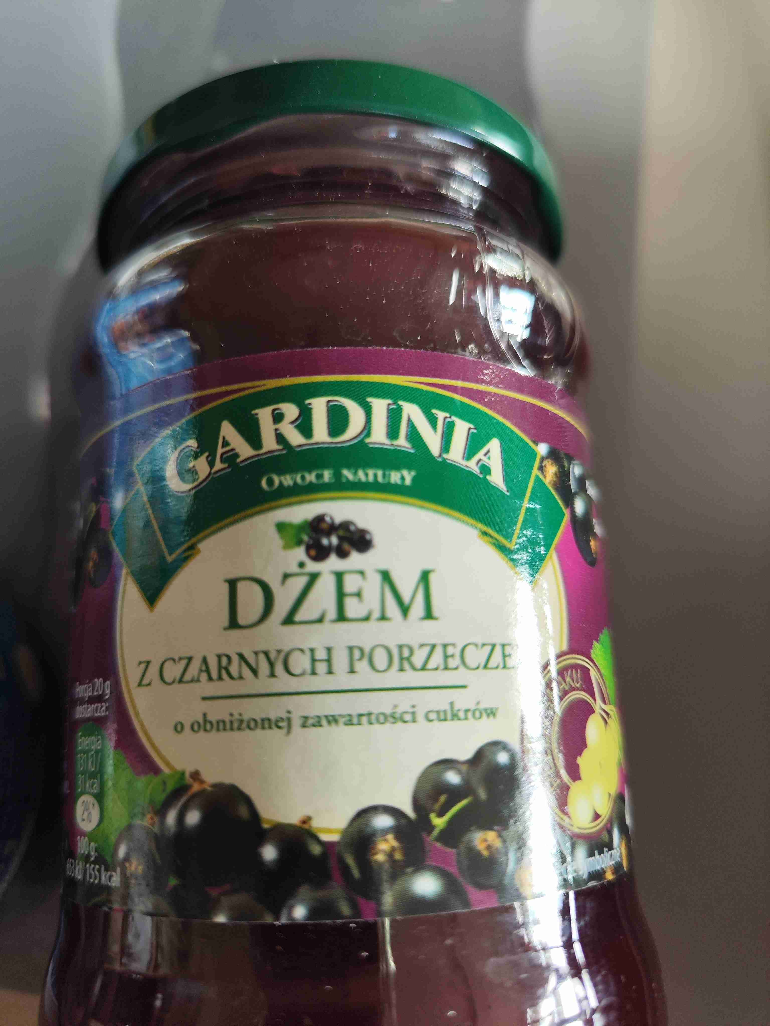 Dżem z czarnych porzeczek 