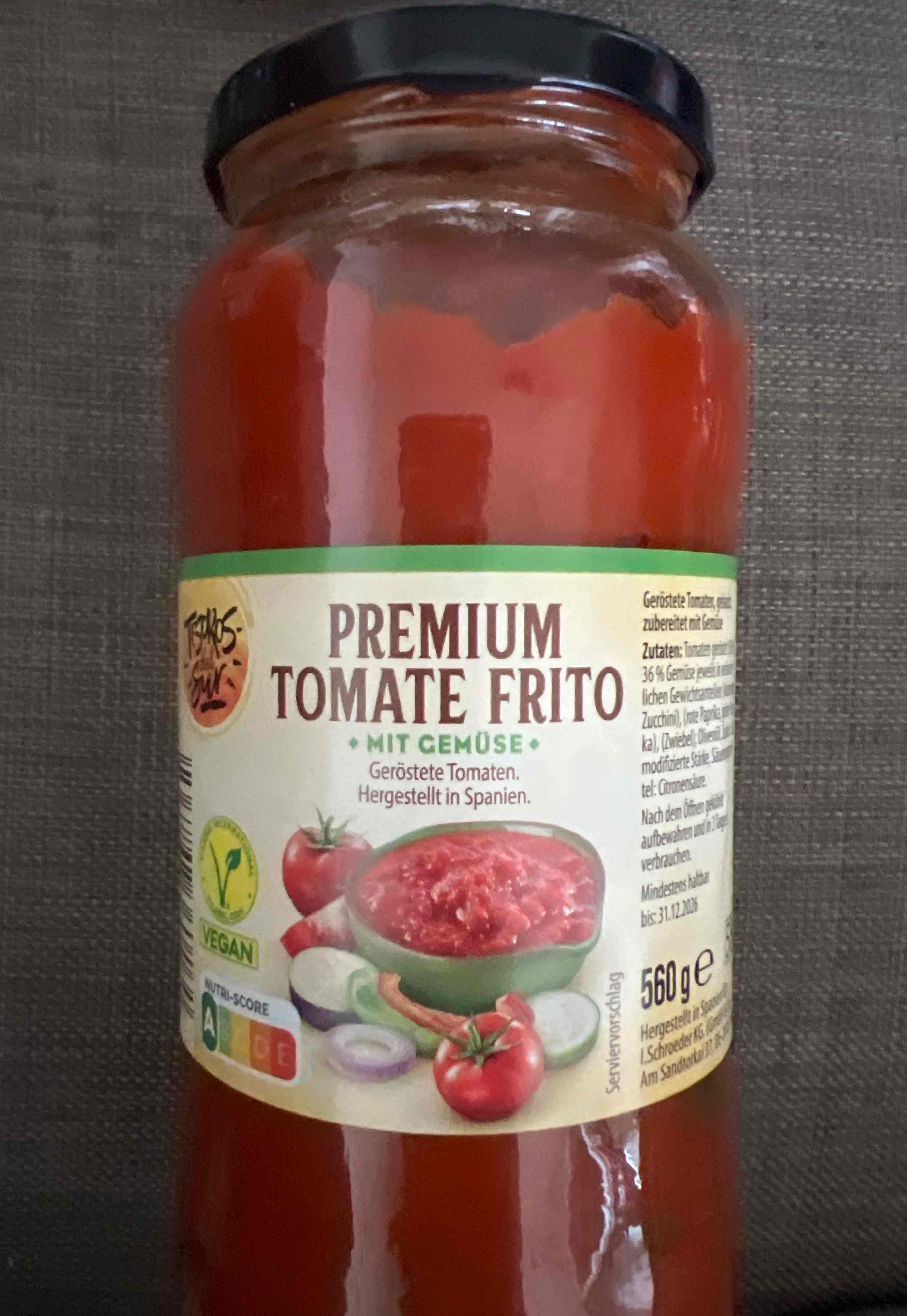 Premium Tomate frito mit Gemüse