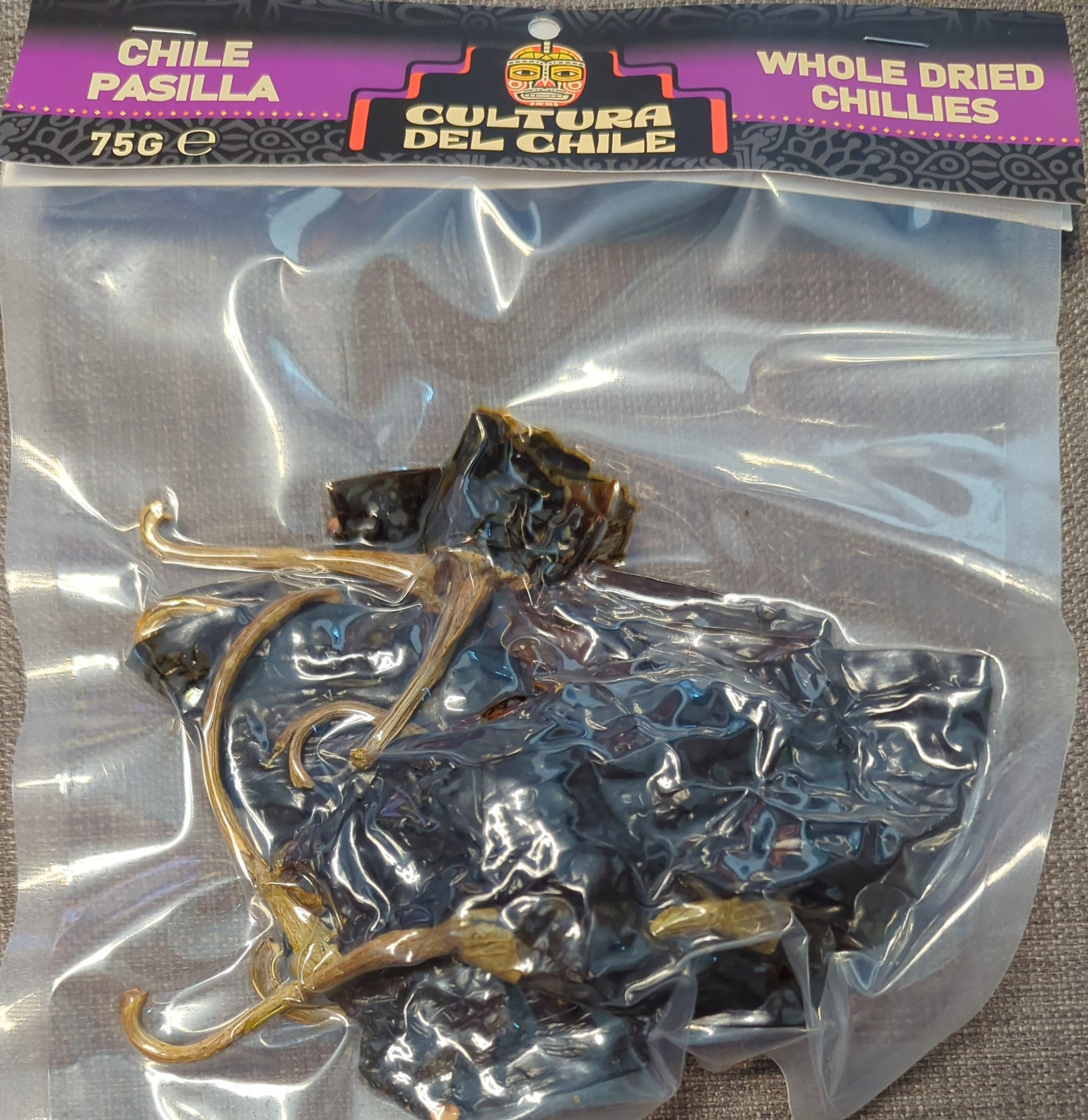 Chile pasilla getrocknet