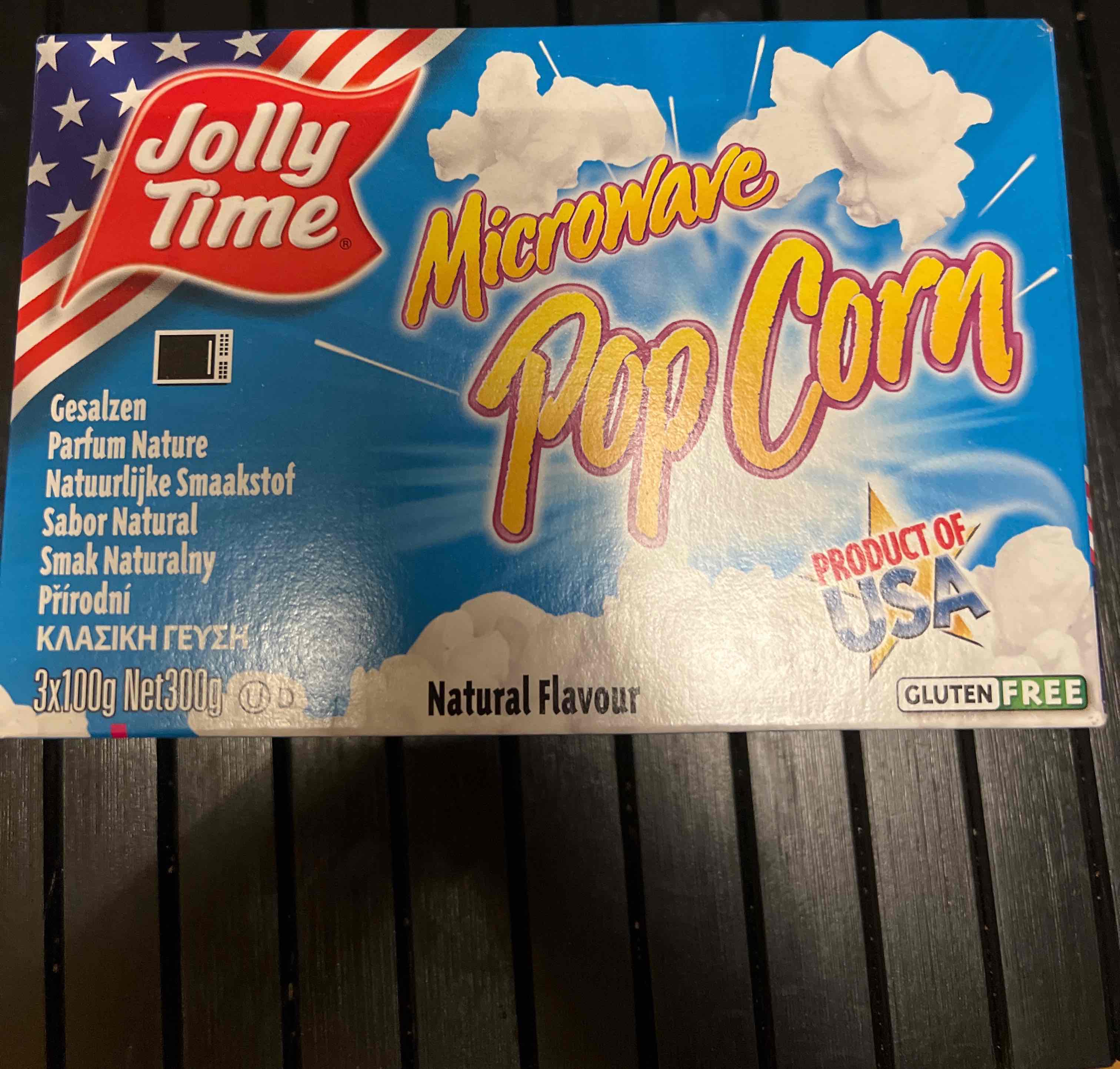 Microwave pop corn