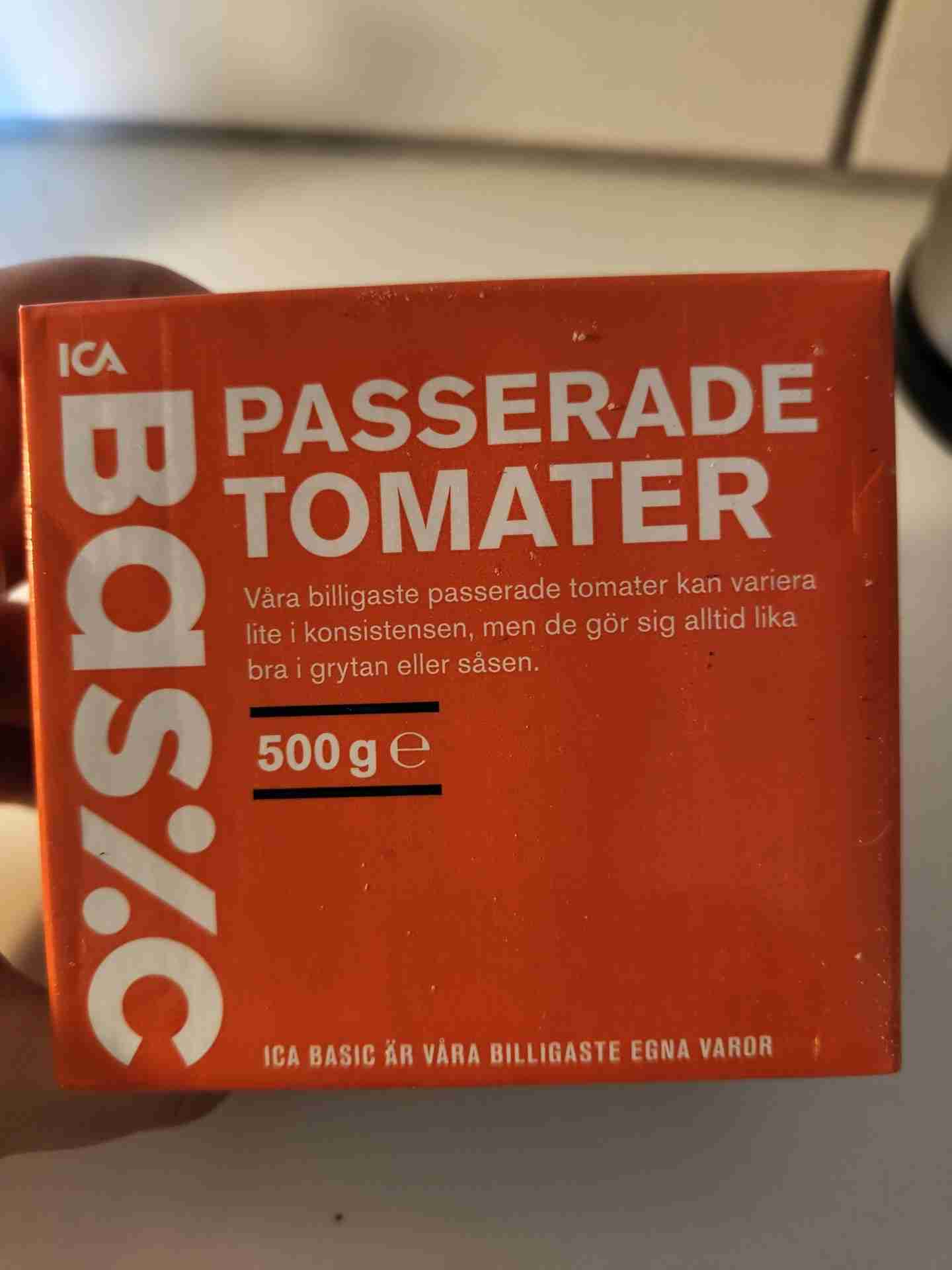 Passerade tomater