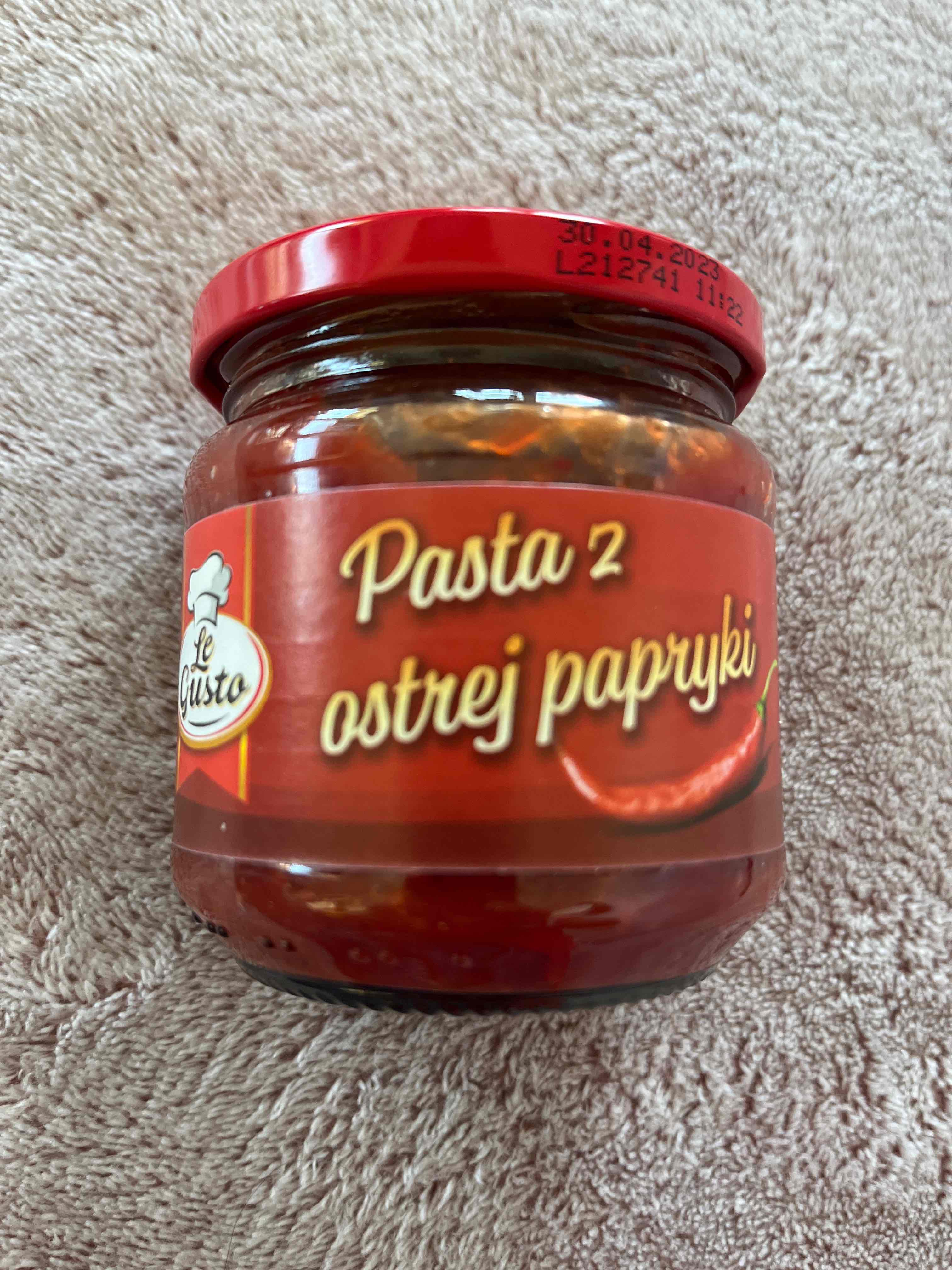 Pasta z ostrej papryki
