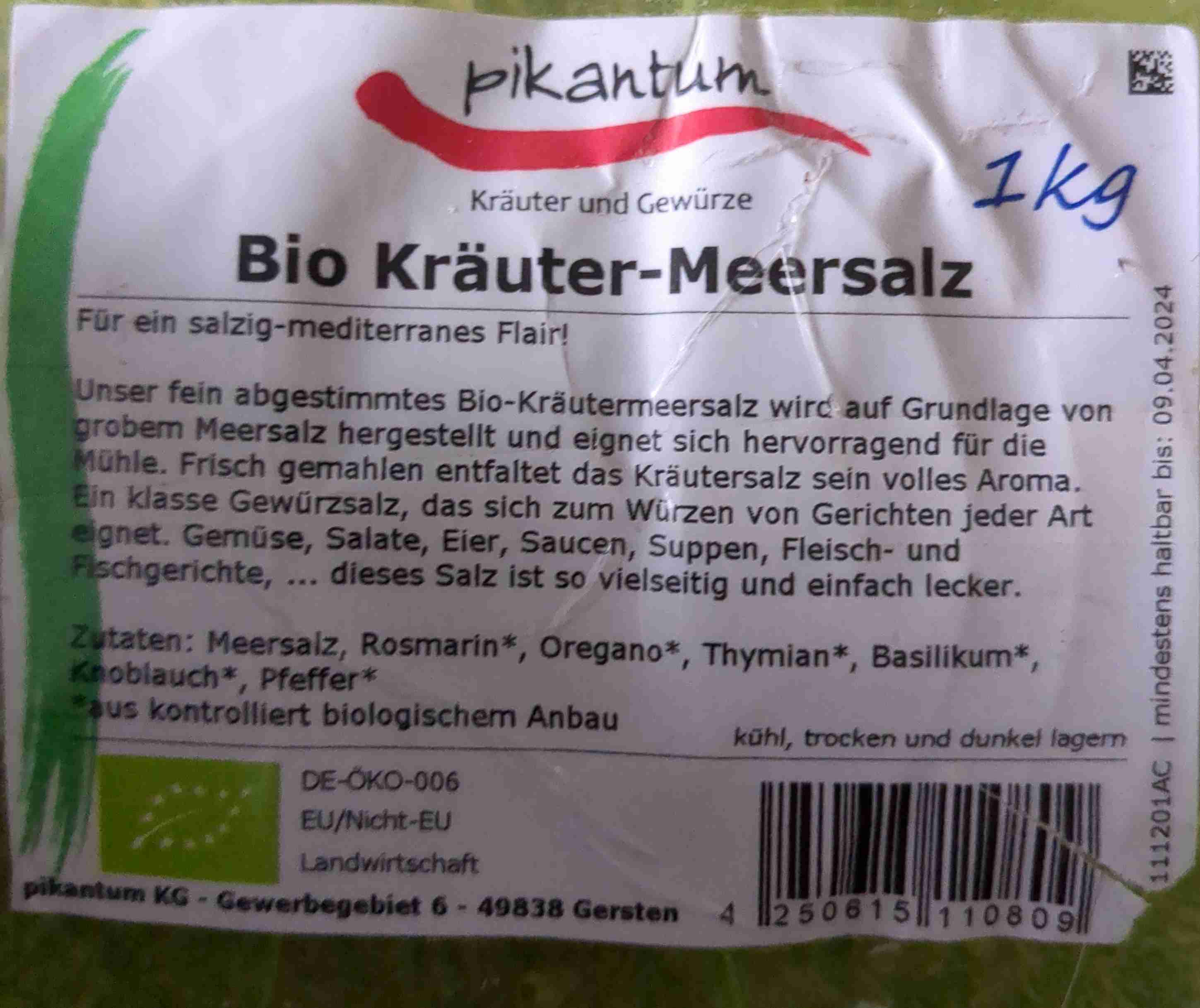 Bio Kräuter-Meersalz 