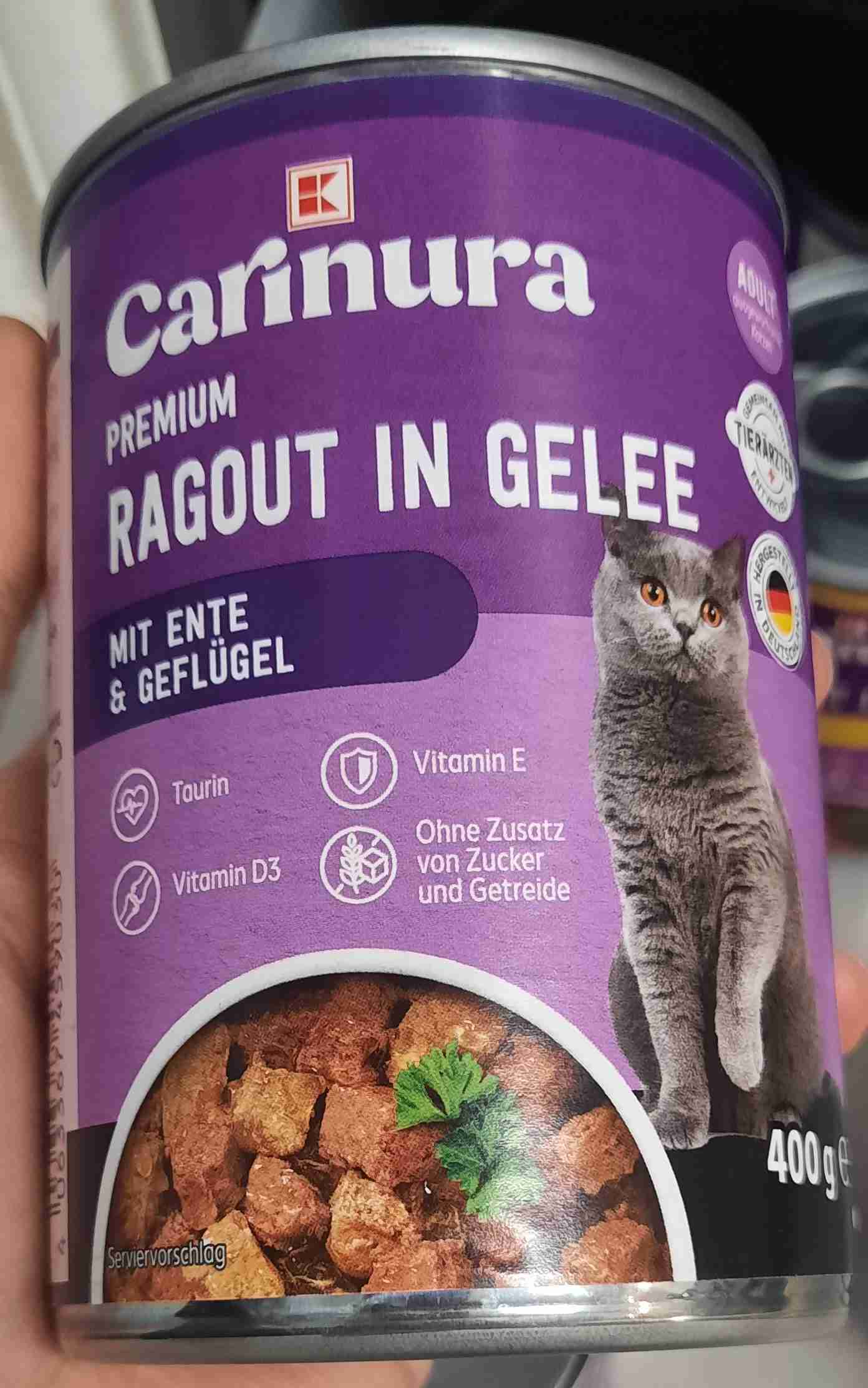 Ragout in Gelee mit Ente & Geflügel