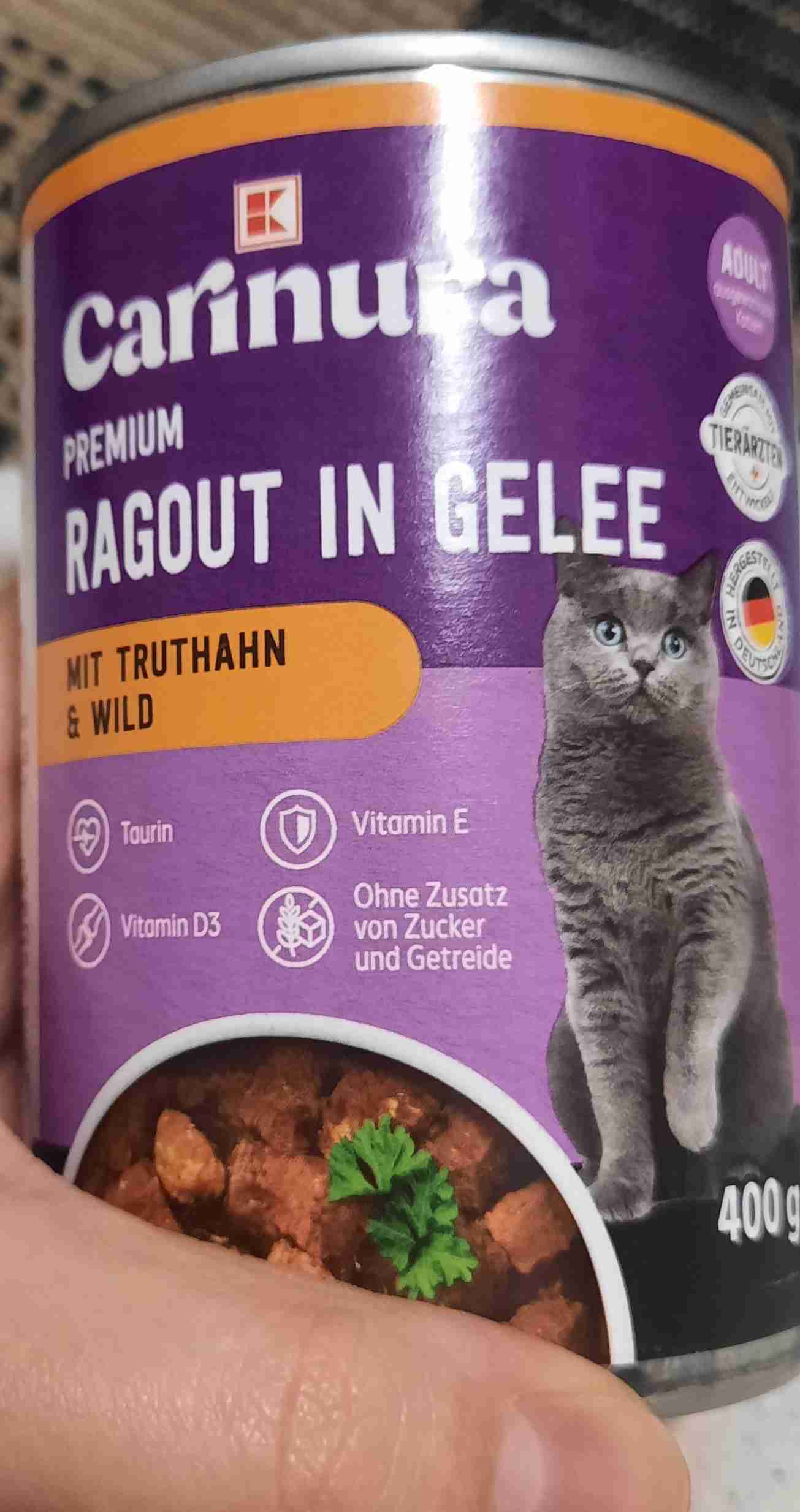 Ragout in Gelee mit Truthan und Wild