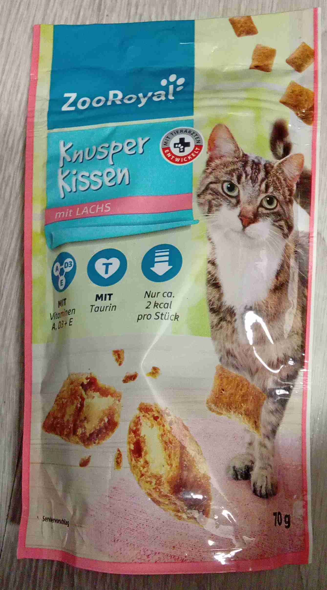 Knusper kissen mitLachs