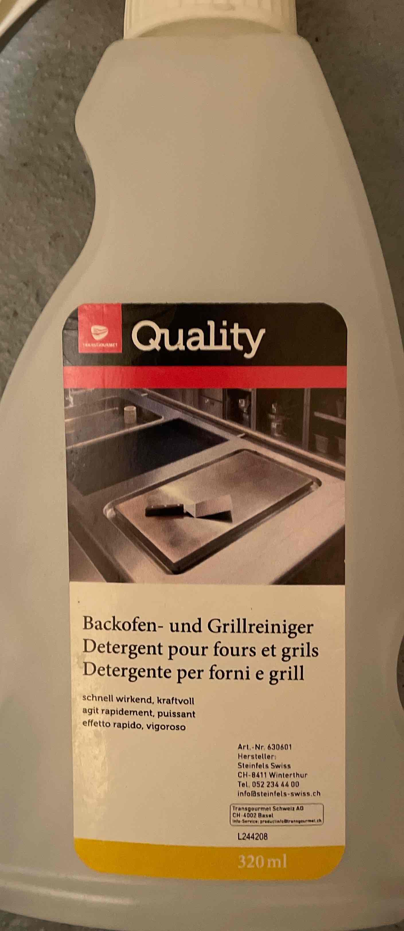 Backofen- und Grillteiniger