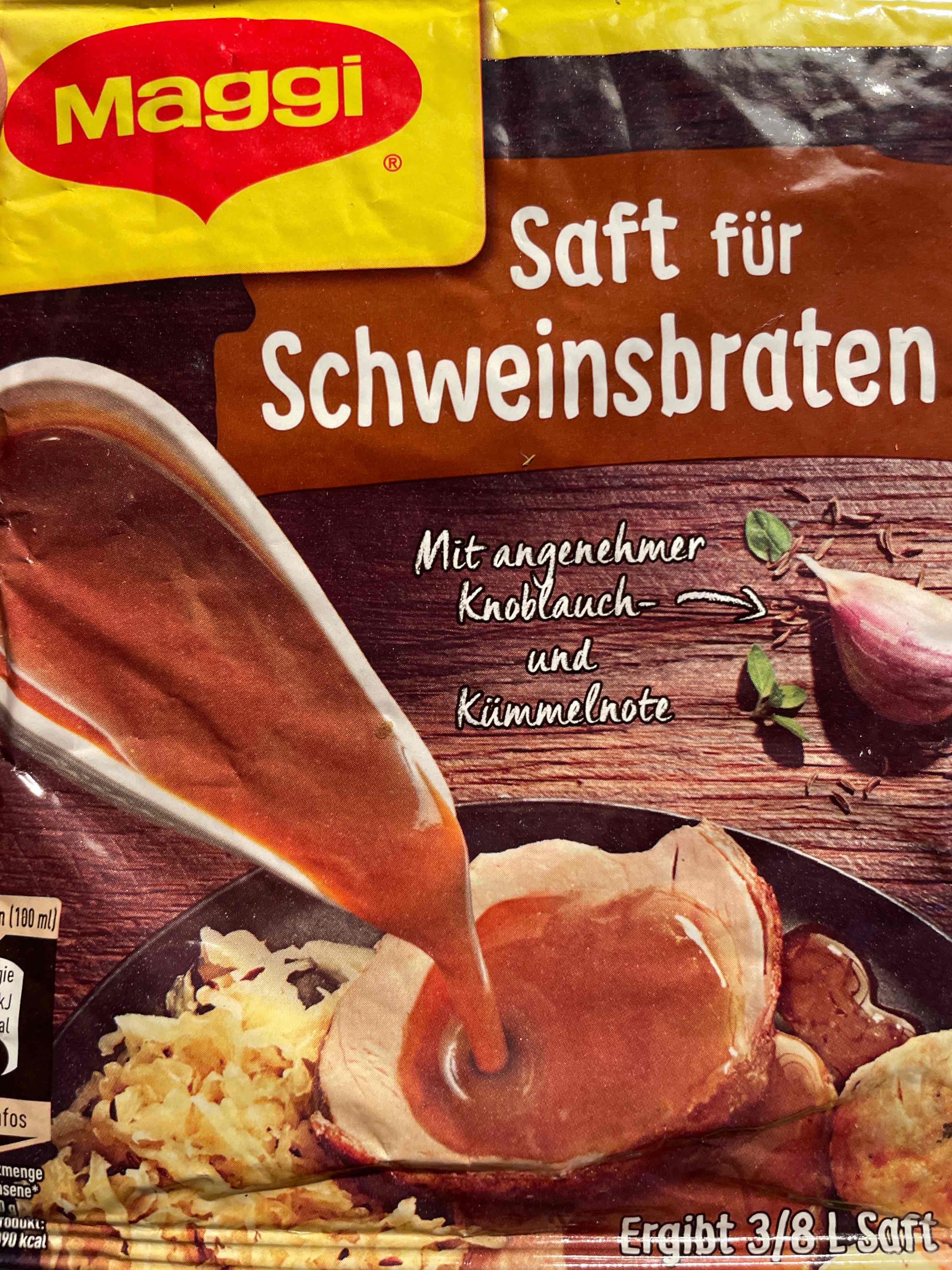 Saft für Schweinsbraten