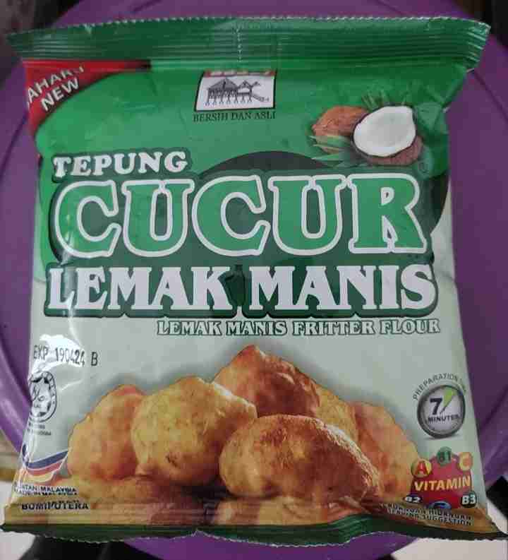 Tepung Cucur Lemak Manis