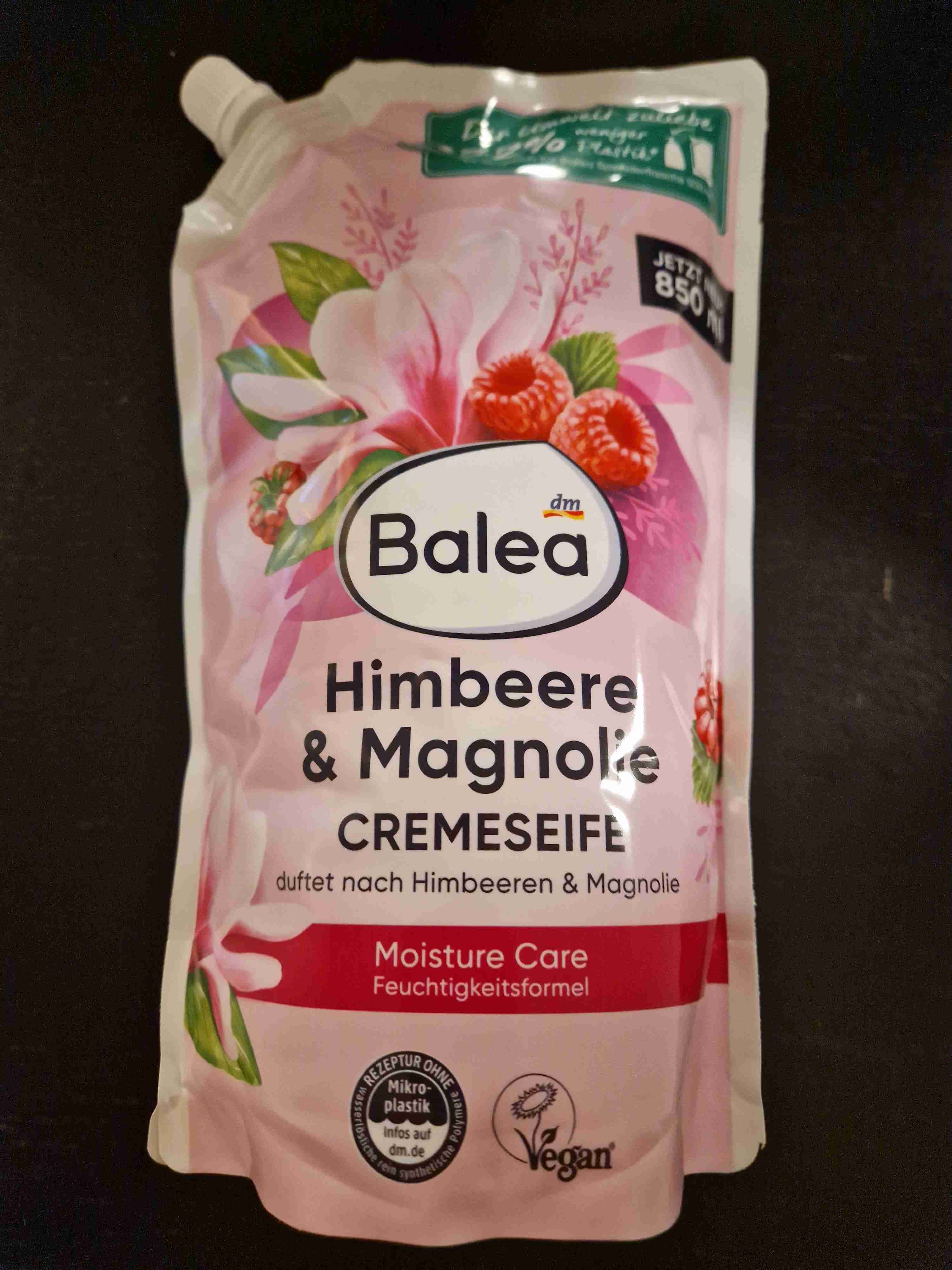 Himbeere & magnolie cremeseife
