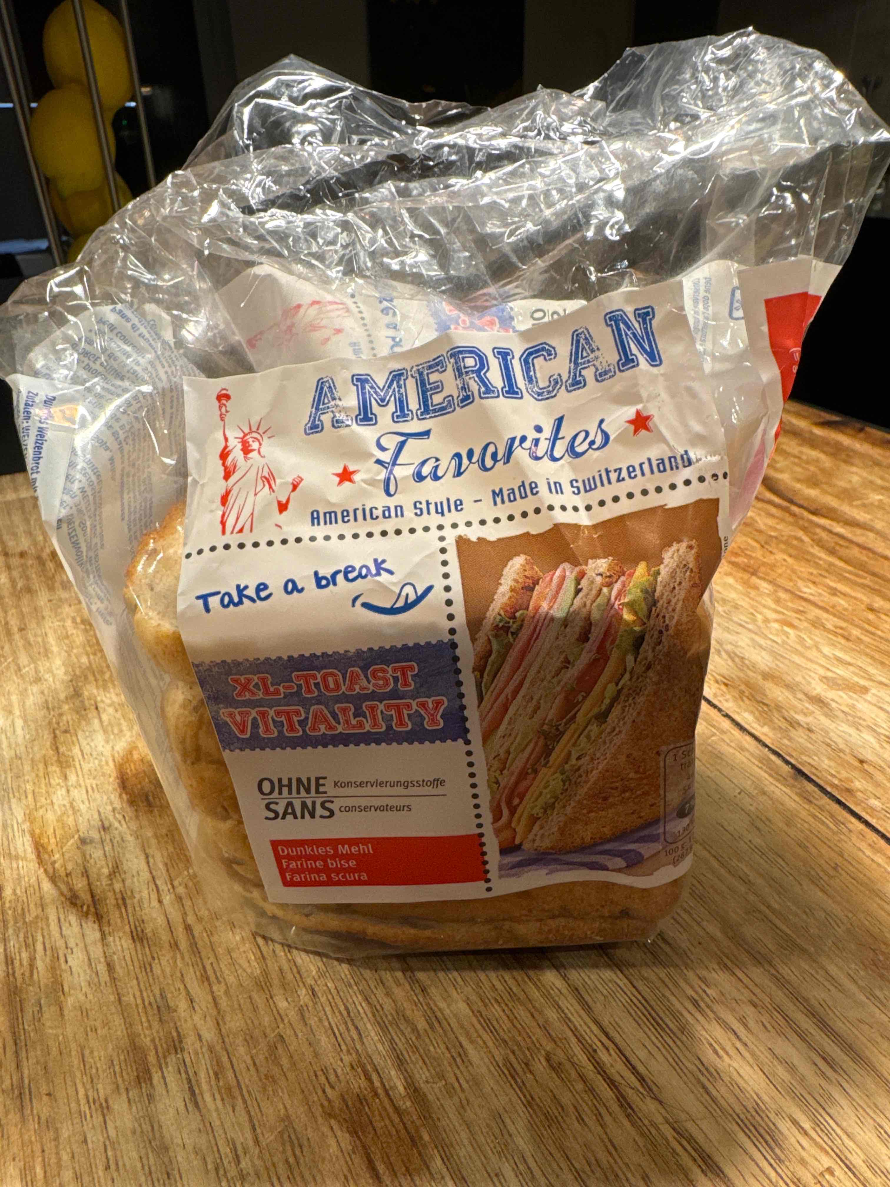 American XL Vitality Toast