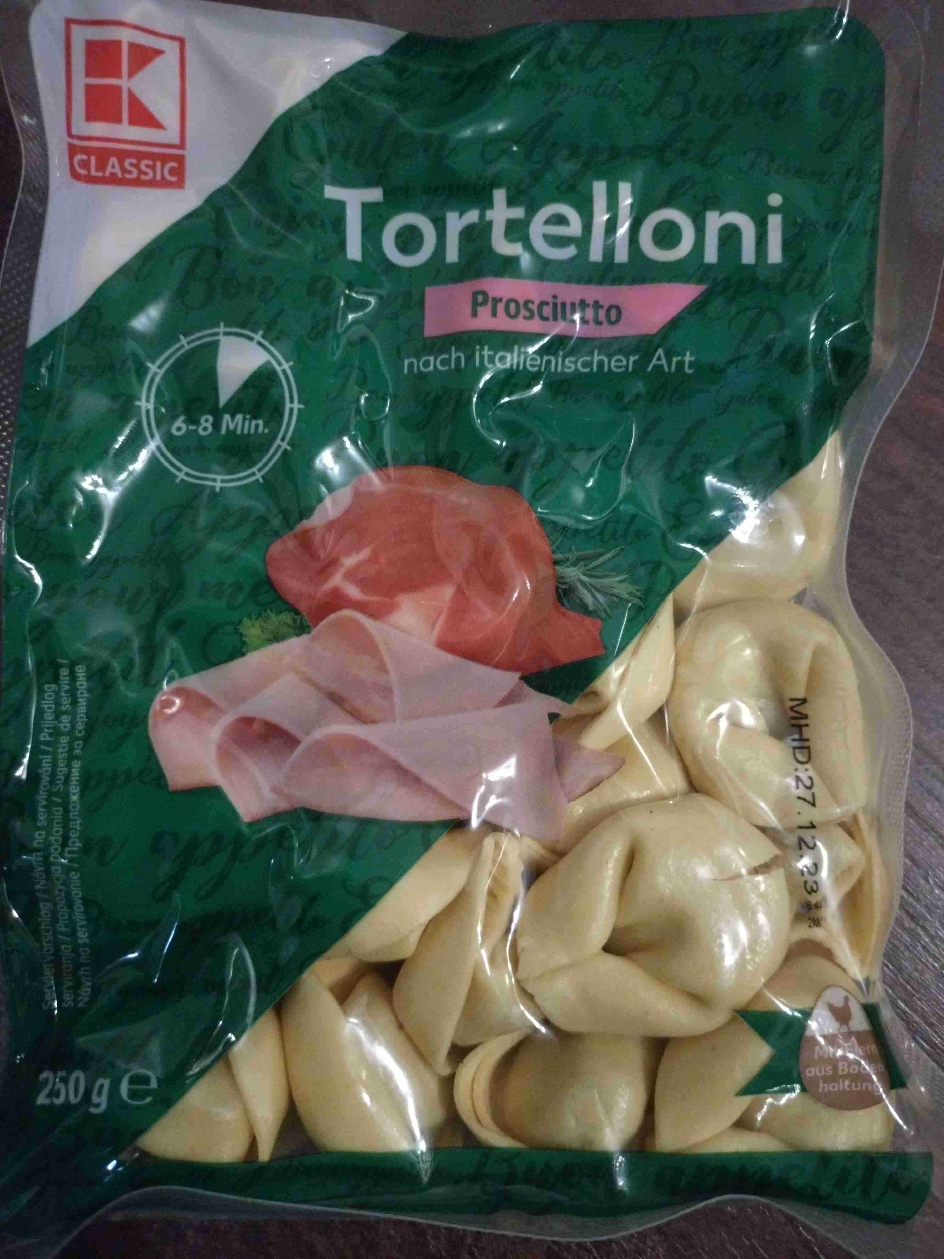 Torteloni Prosciutto