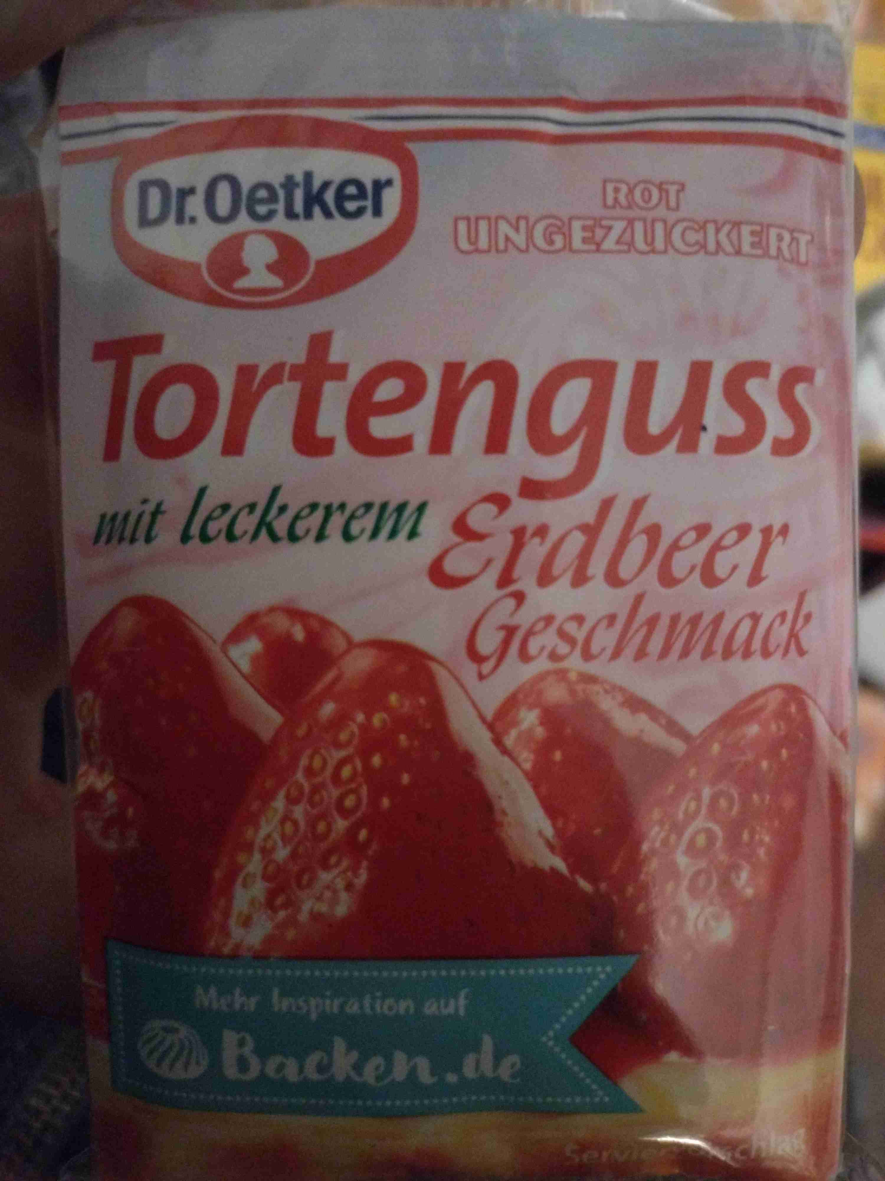Tortenguss Erdbeergeschmack 