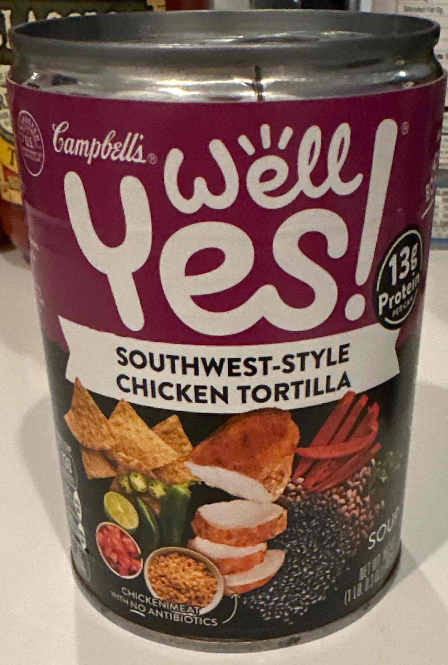 Southwest-Style Chicken Tortilla