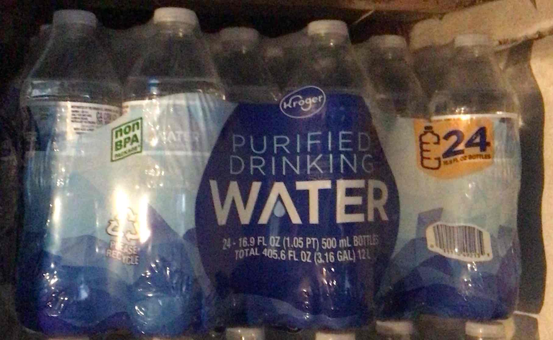 Purified drinking water - 16.9oz