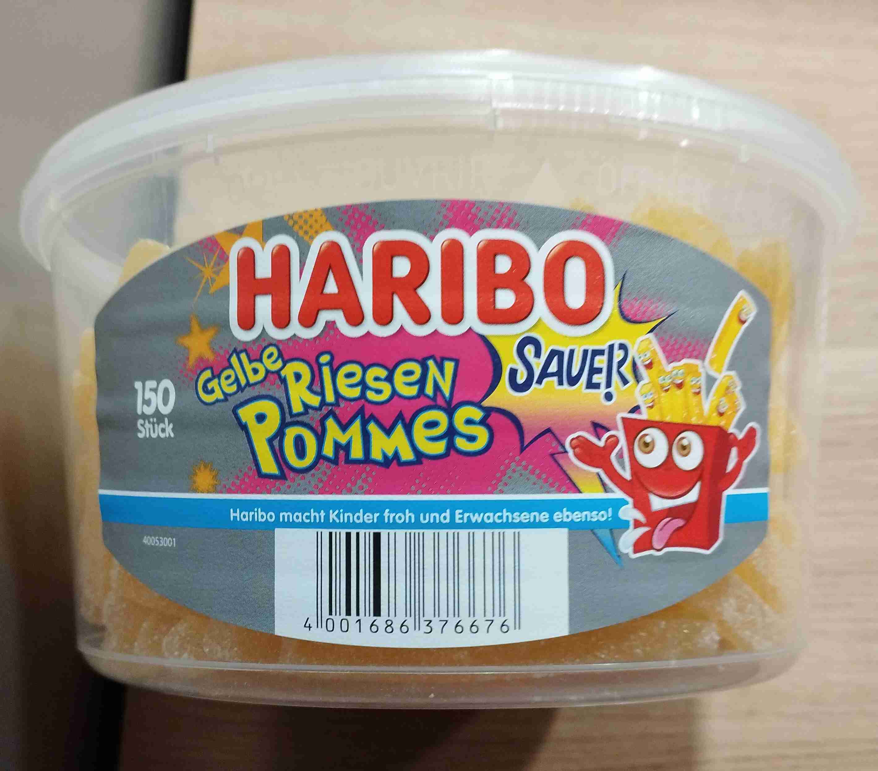 Gelbe Riesen Pommes 