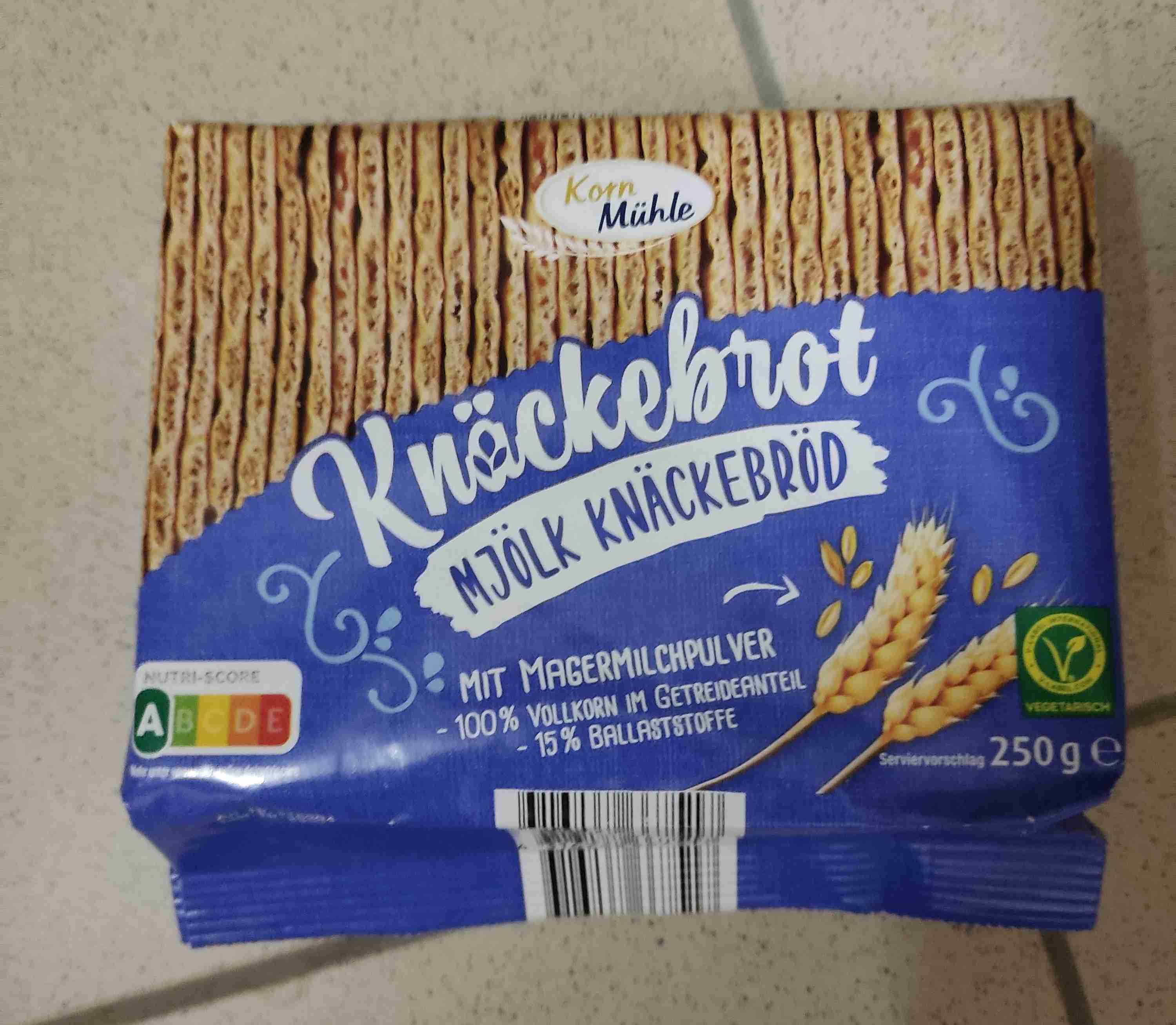 Mjölk Knäckebrot