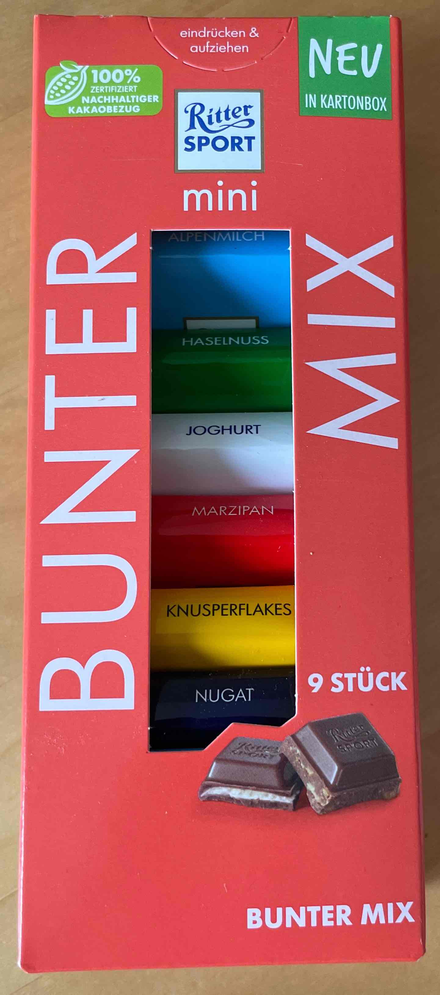 Ritter Sport mini mix