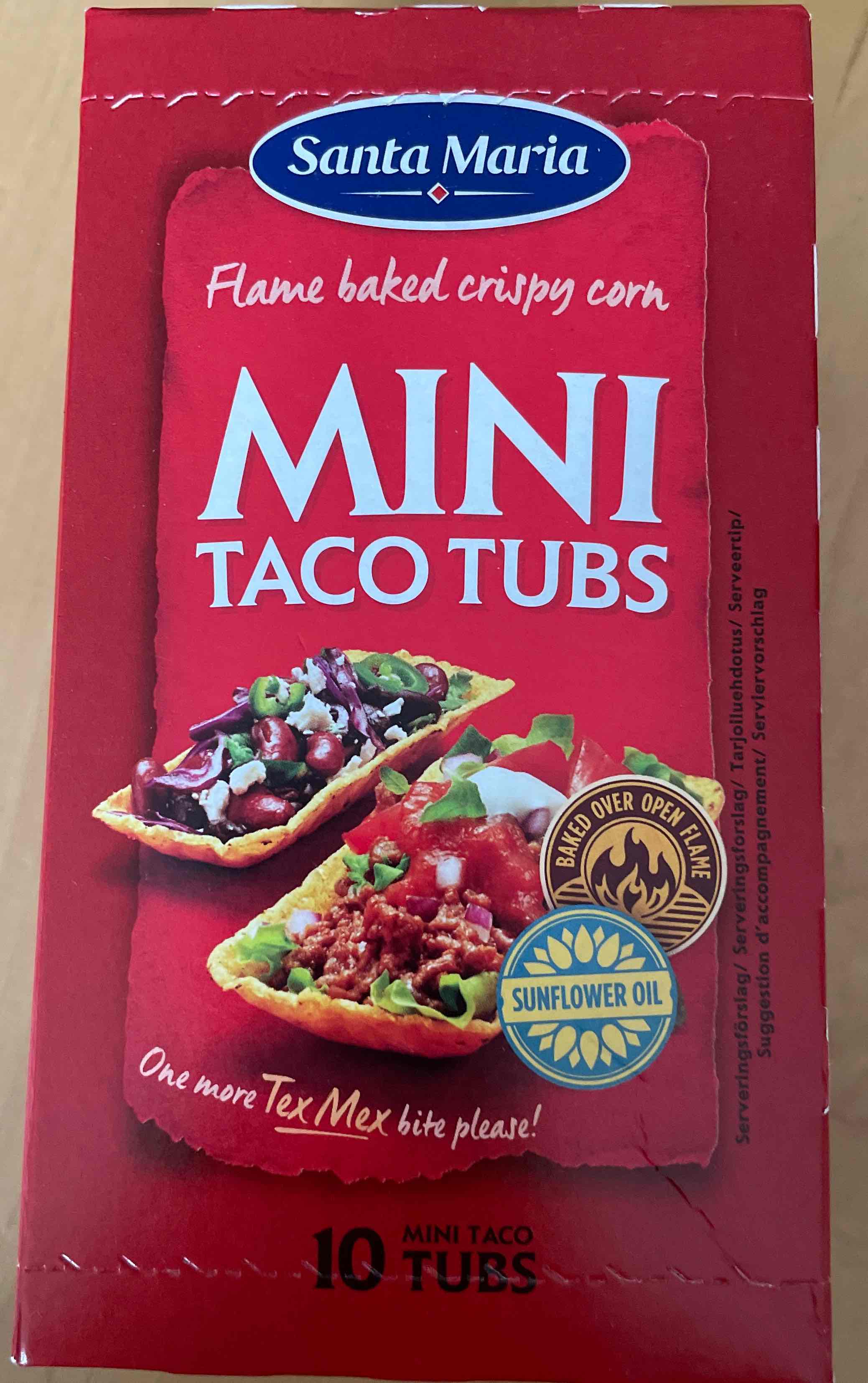 Mini Taco Tubs