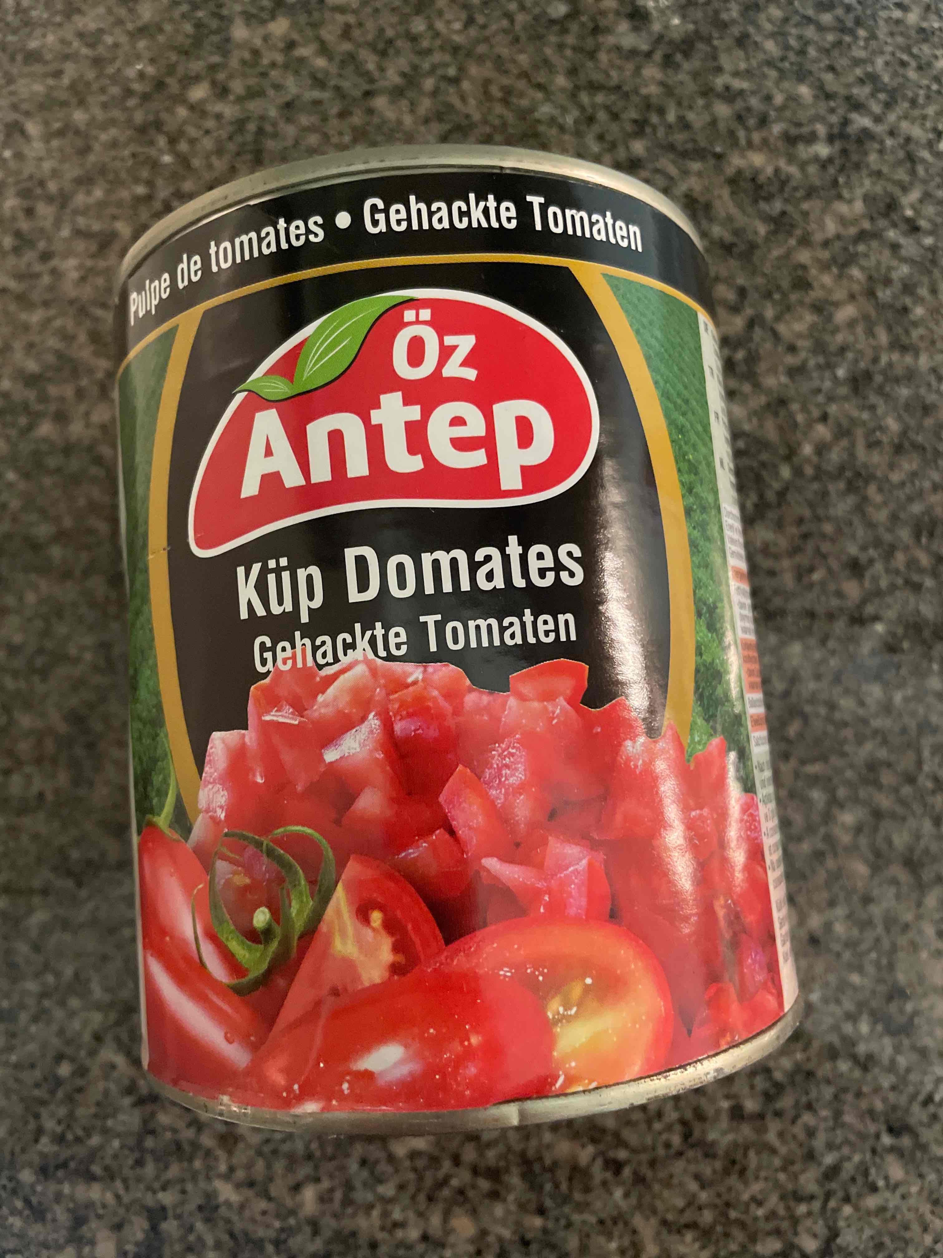 Küp Domates - Gehackte Tomaten